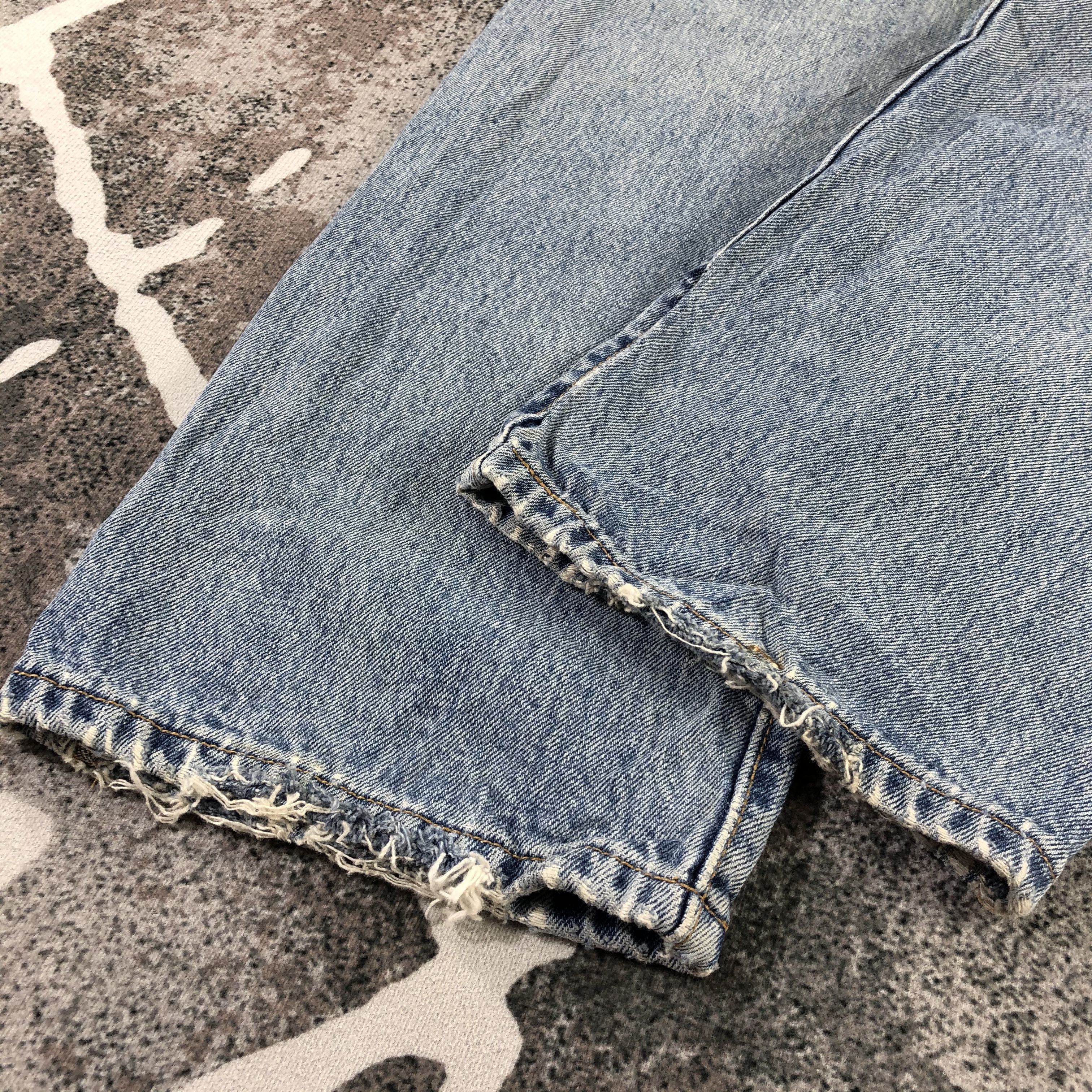 Levi's Vintage Levis 501 Jeans Dirty Wash Denim Kj1412 Size US 34 / EU 50 - 6 Thumbnail