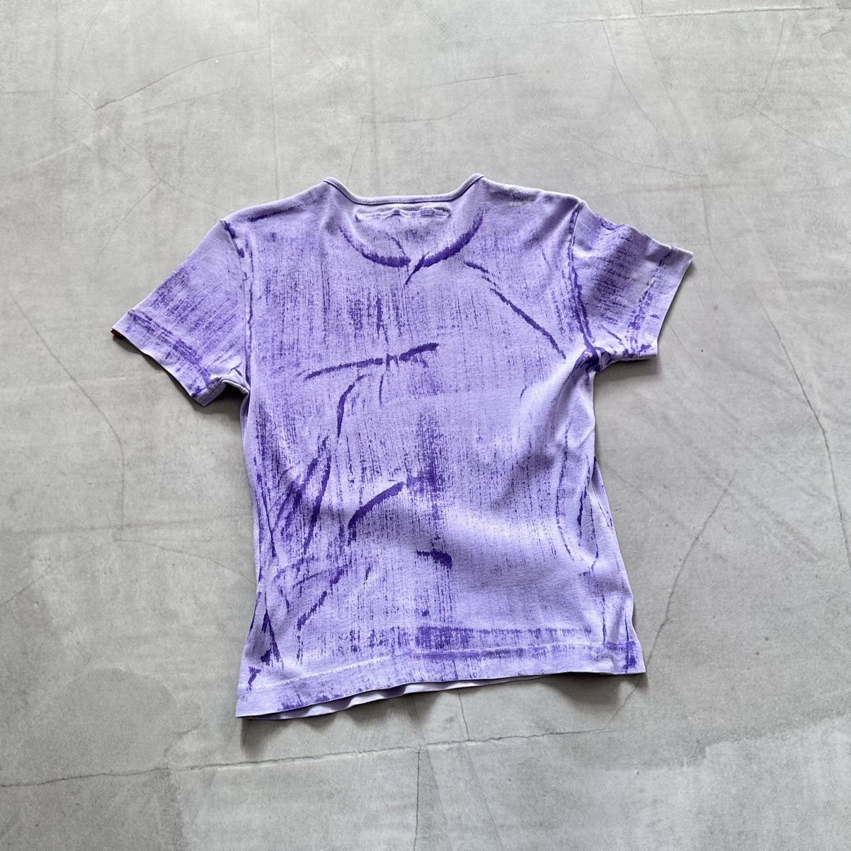 Hysteric Glamour Y2K Miss Sixty Painted Top T Shirt Cop Copine Margiela Style Size M / US 6-8 / IT 42-44 - 12 Thumbnail