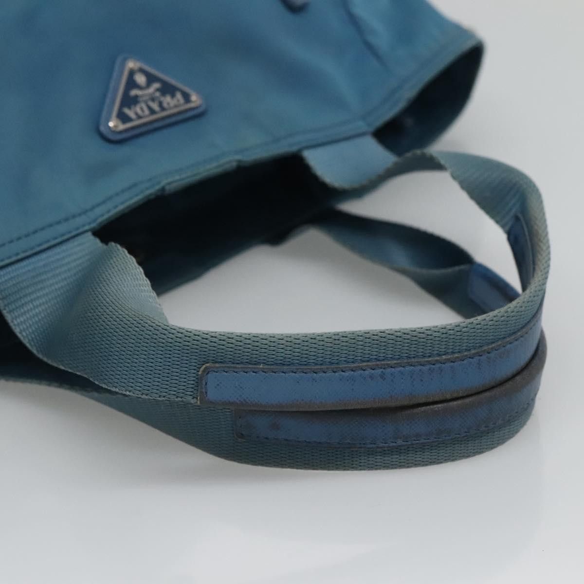 Prada PRADA Hand Bag Nylon Blue Size ONE SIZE - 7 Thumbnail