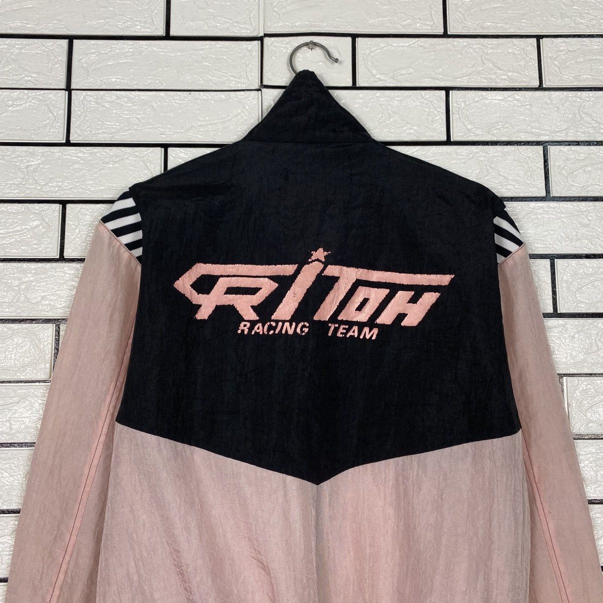 Japanese Brand 📌Critoh Racing Team Bomber Jacket Big Logo Size US M / EU 48-50 / 2 - 10 Thumbnail