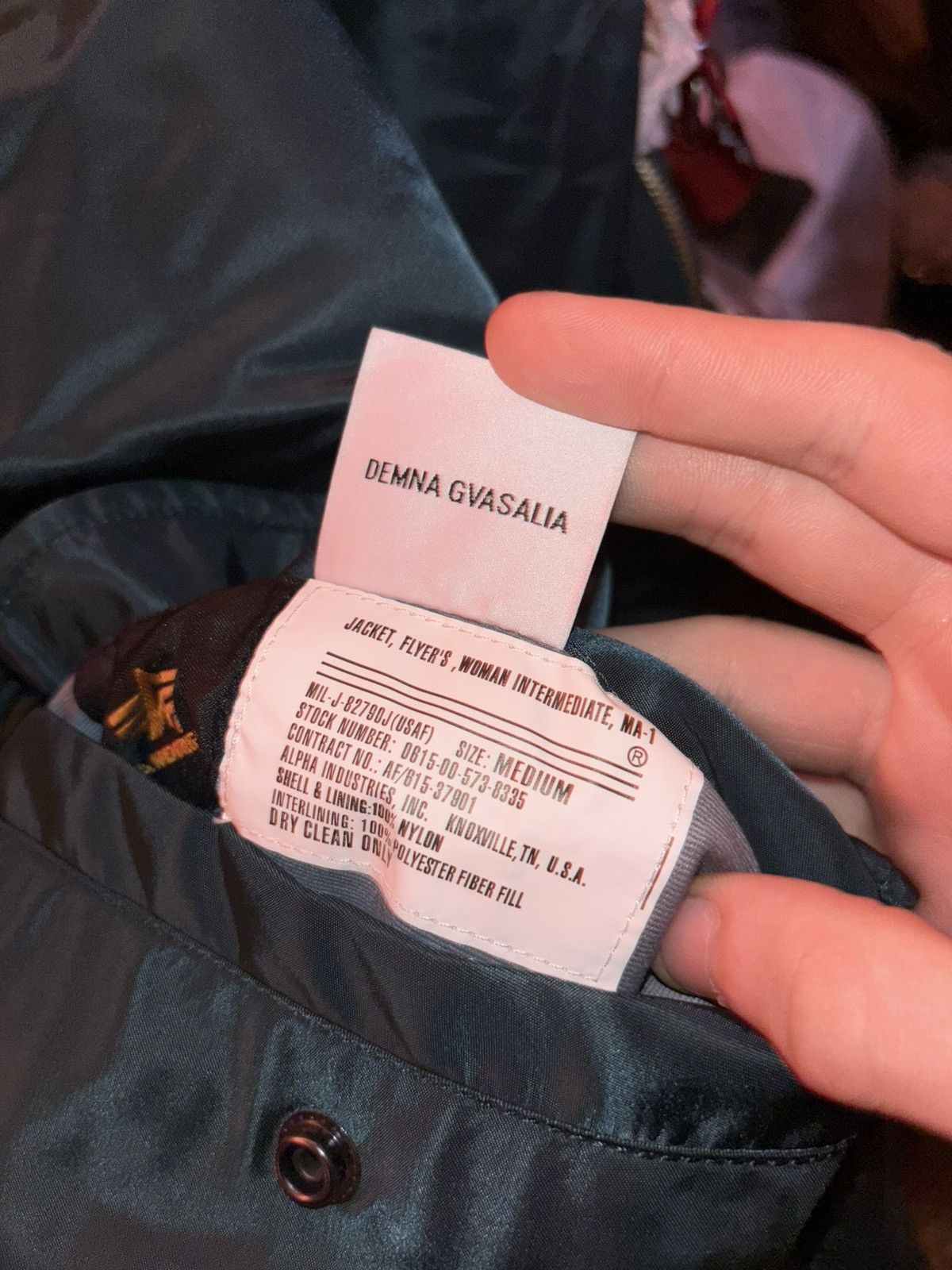 Alpha Industries × Vetements Vetements x Alpha Industries Reversible Bomber Jacket Size US M / EU 48-50 / 2 - 16 Thumbnail