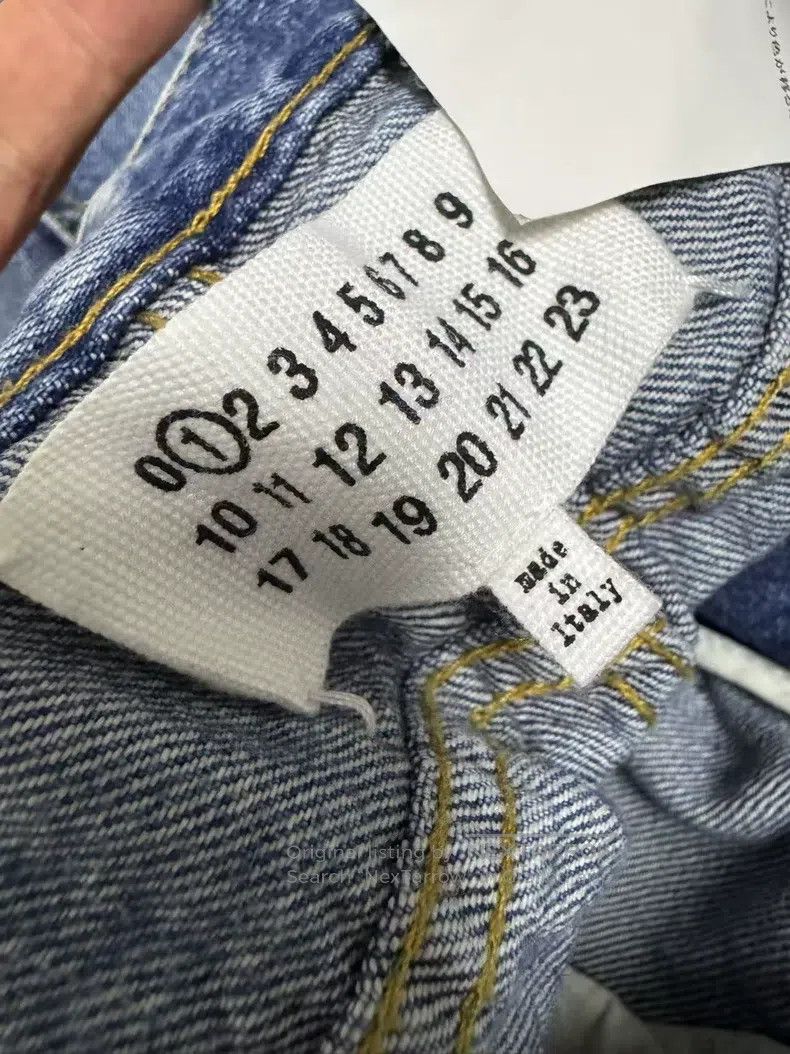 Maison Margiela Maison Margiela Cut jeans with a knife Size 26" / US 2 / IT 38 - 2 Thumbnail