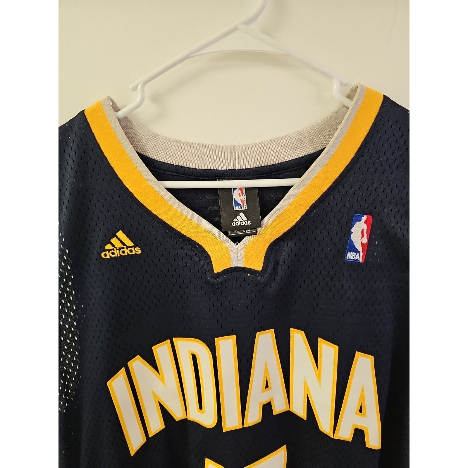 Adidas Adidas NBA Indiana Pacers Mike Dunleavy #17 Jersey Sz 2XL Size US XXL / EU 58 / 5 - 5 Thumbnail