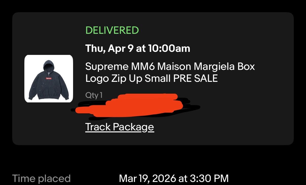 Supreme Supreme mm6 navy box logo zipup Size US S / EU 44-46 / 1 - 4 Thumbnail