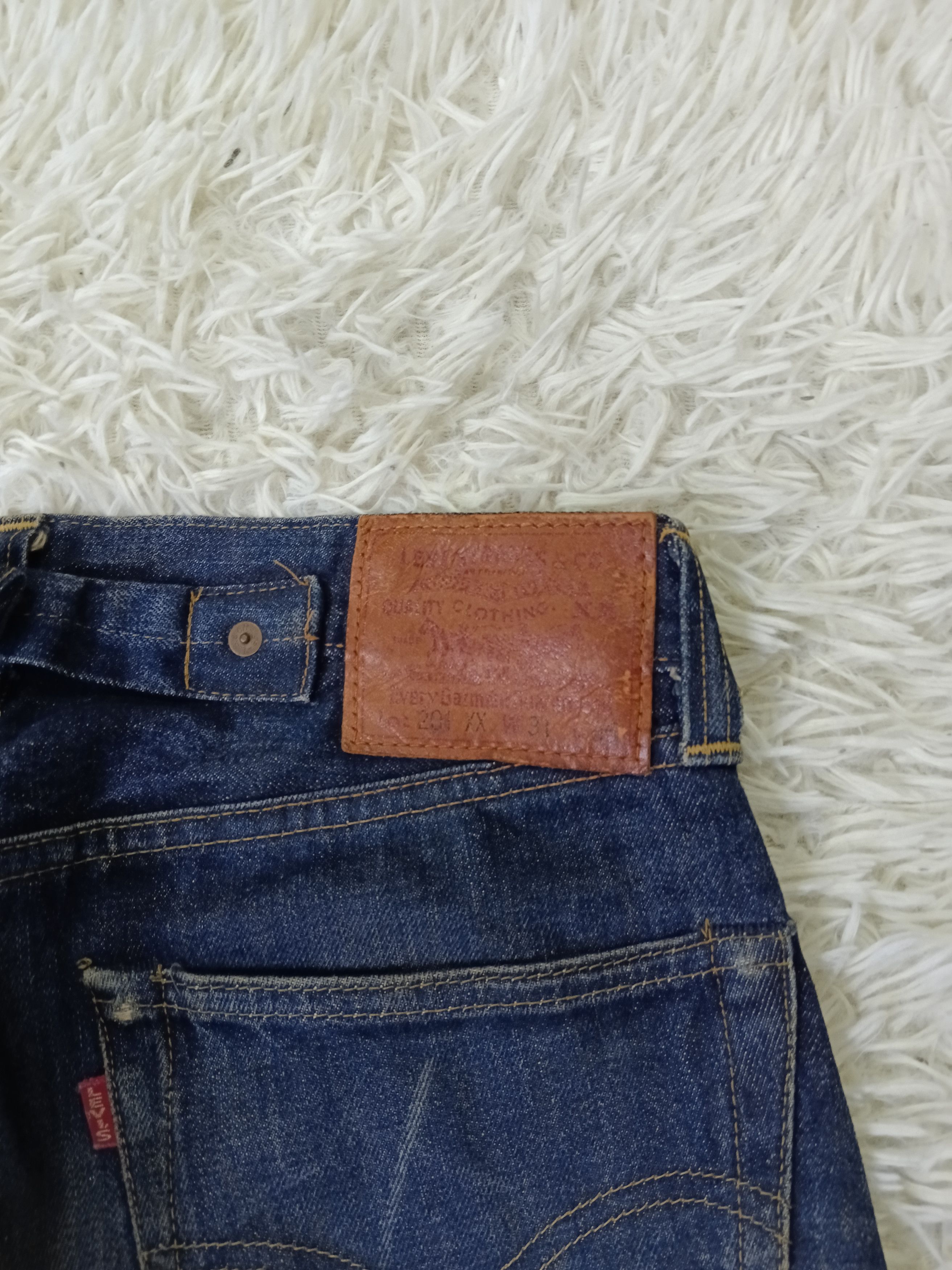 Vintage VINTAGE 90s LEVIS BIG E 201XX REPRO 1937 Size US 29 - 11 Thumbnail