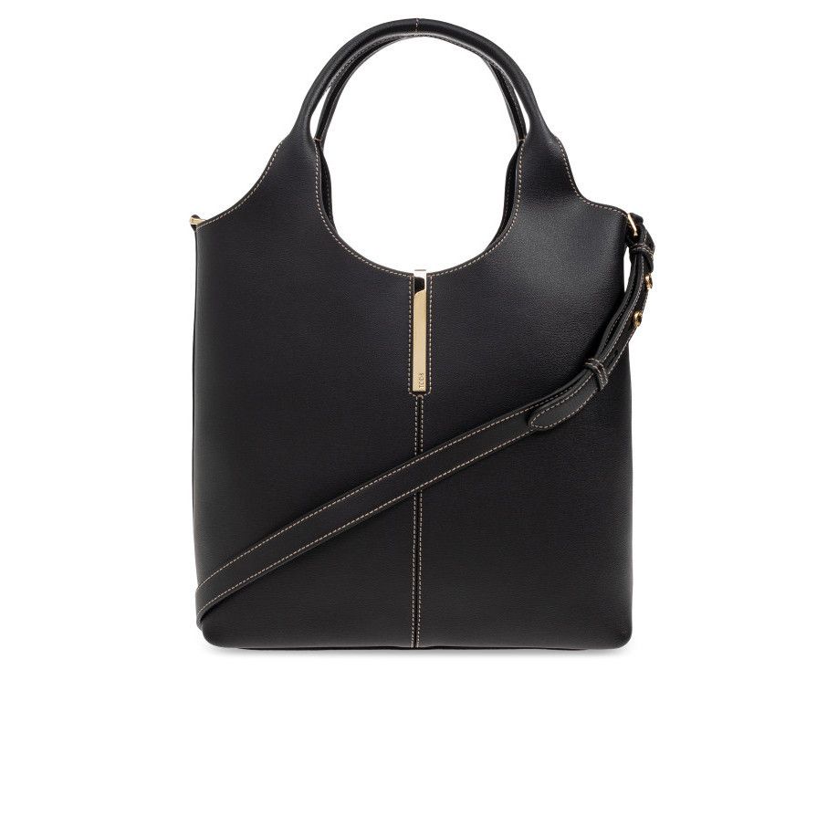 Tod's Tod’s Black Grained Leather Handbag New & Authentic Size ONE SIZE - 1 Thumbnail