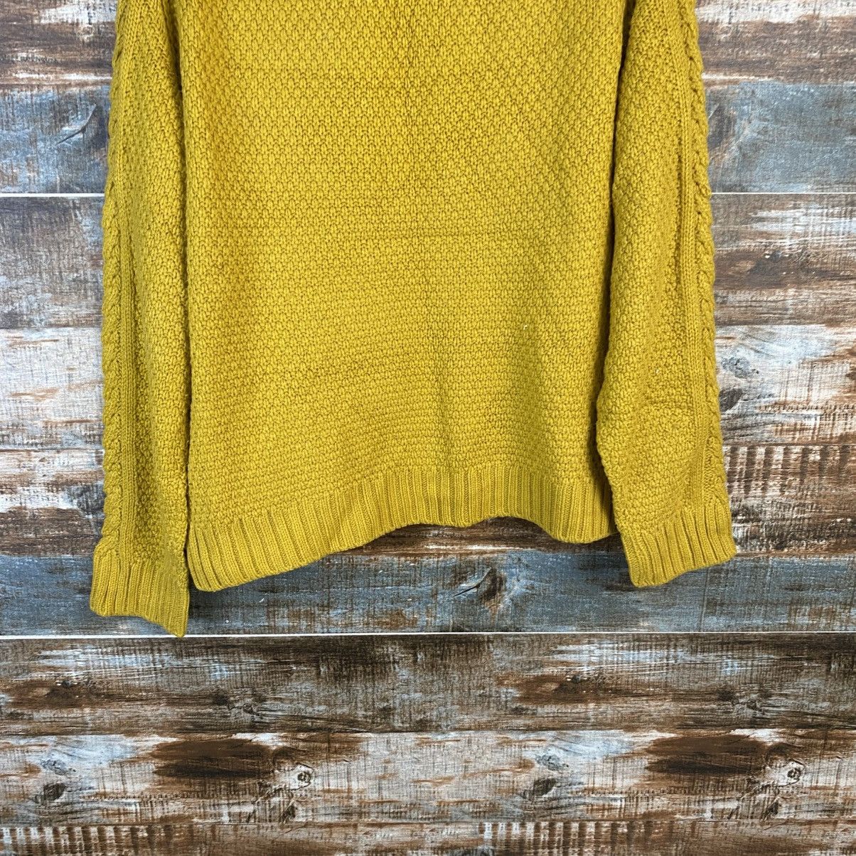 Japanese Brand DL GU Vintage Yellow Knitwear #C1146 Size L / US 10 / IT 46 - 14 Thumbnail
