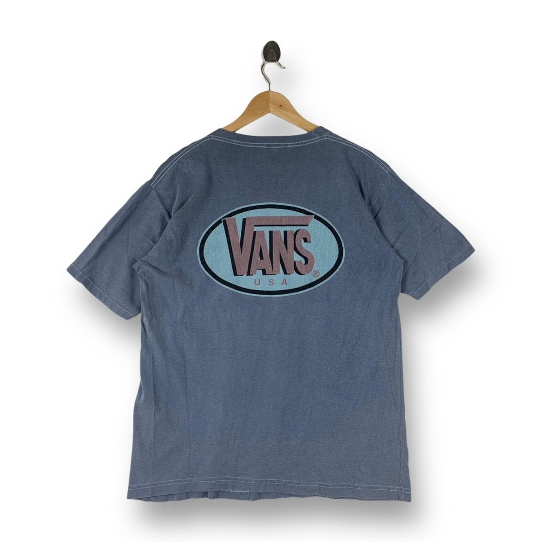 Vans Vintage VANS big logo printed tee Size US M / EU 48-50 / 2 - 1 Thumbnail