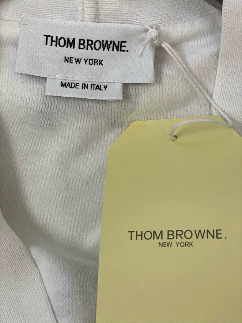 Thom Browne Thom browne White co-branded full-print blue embroidered pu Size XS / US 0-2 / IT 36-38 - 6 Thumbnail