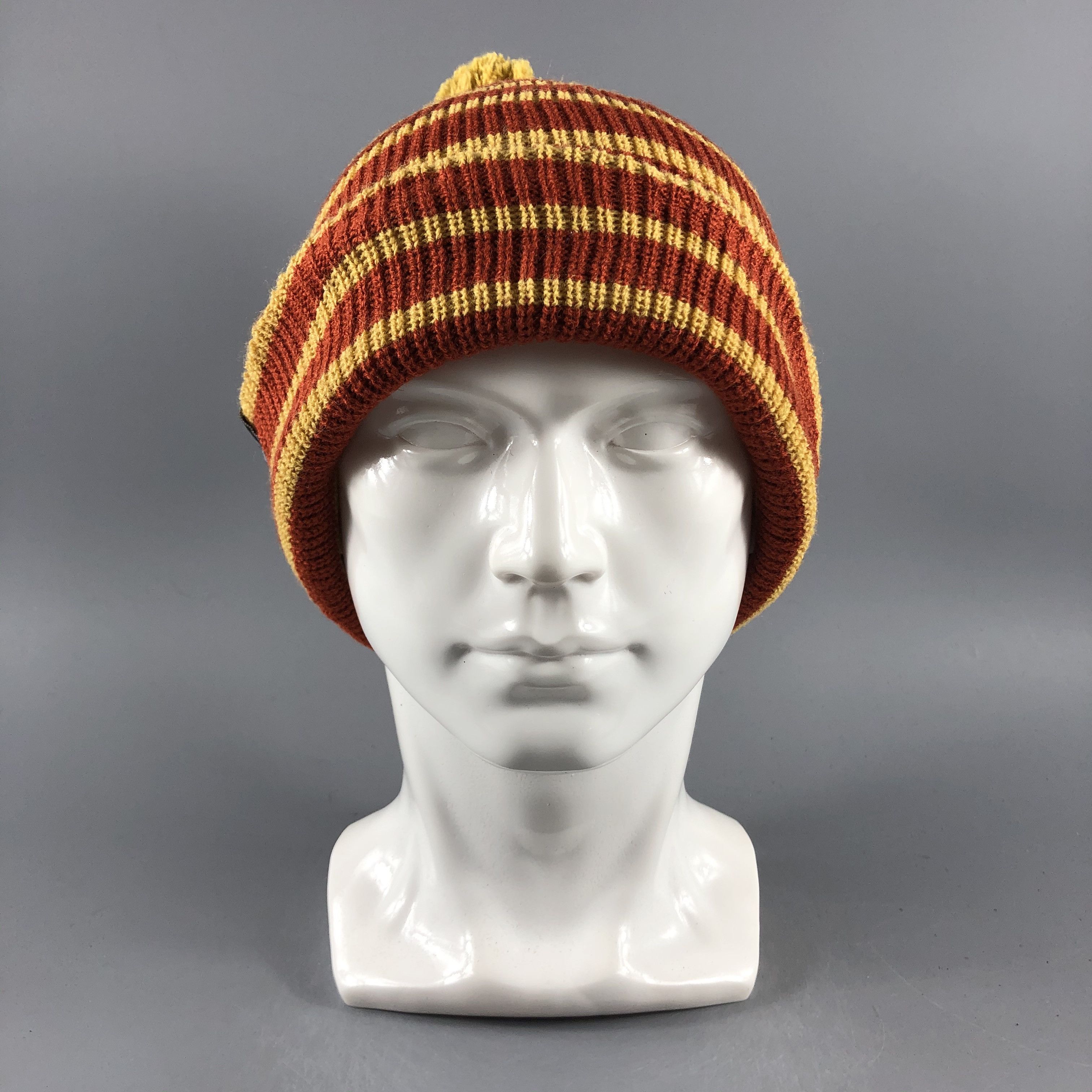 Japanese Brand × Vintage Vobo Canack Stripe Beanie Snow Hat Snow Cap -D400 Size ONE SIZE - 8 Thumbnail