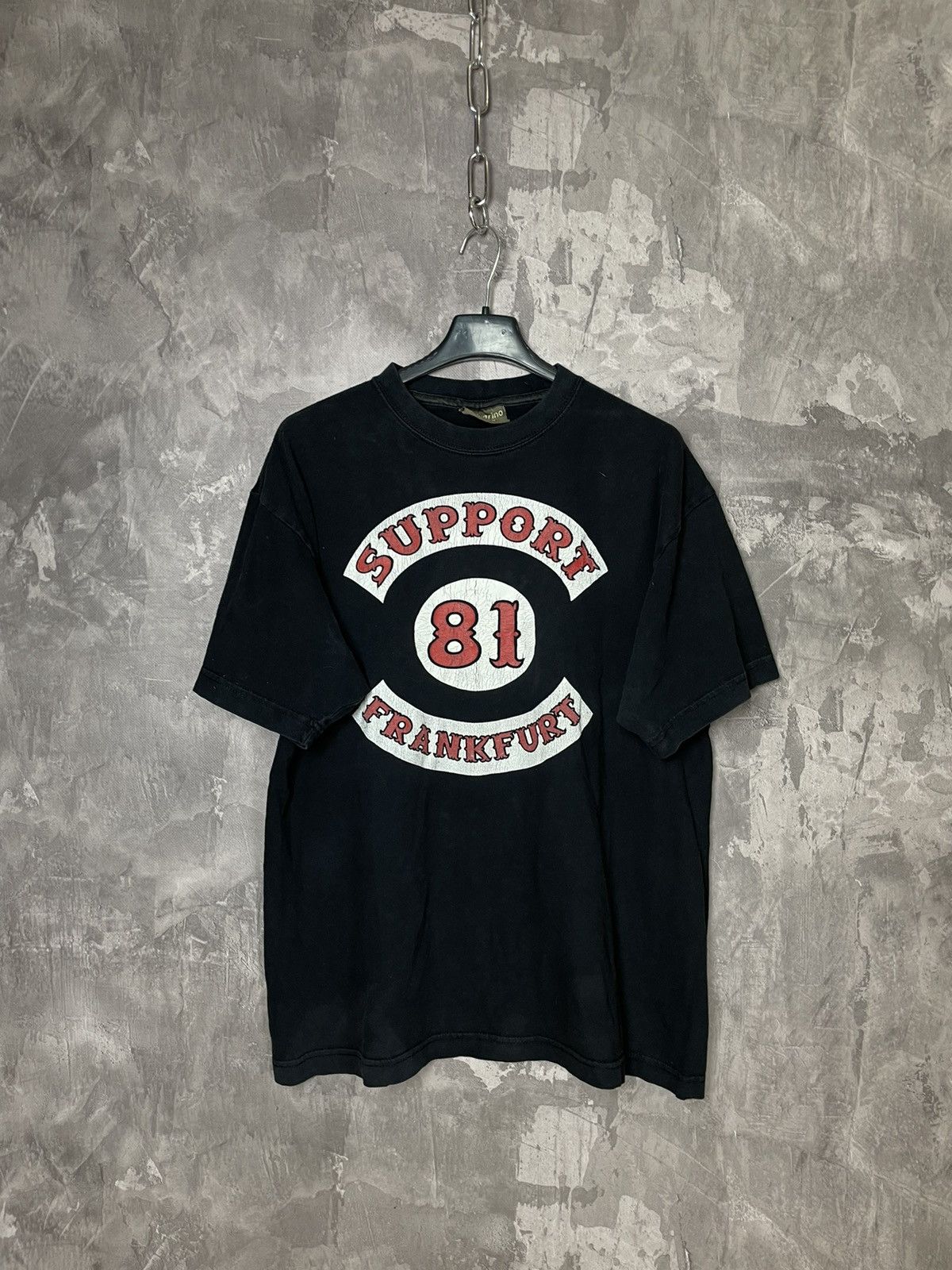 Band Tees Support 81 Frankfurt Sanmarino Y2K Streetwear Tee Size US L / EU 52-54 / 3 - 1 Thumbnail