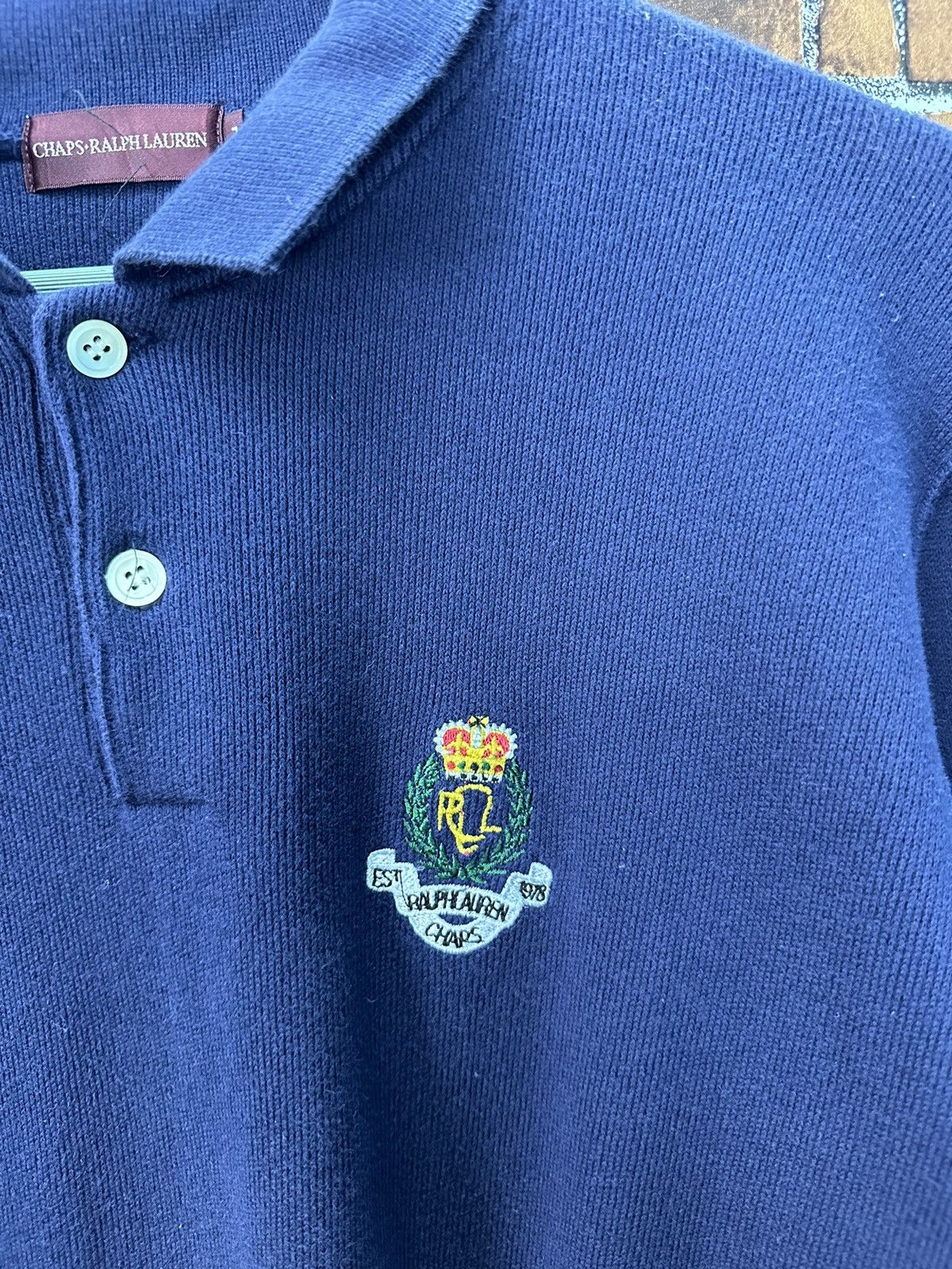 Chaps Ralph Lauren Chaps Ralph Lauren Vintage Polo Sweatshirt A909 Size US M / EU 48-50 / 2 - 2 Thumbnail