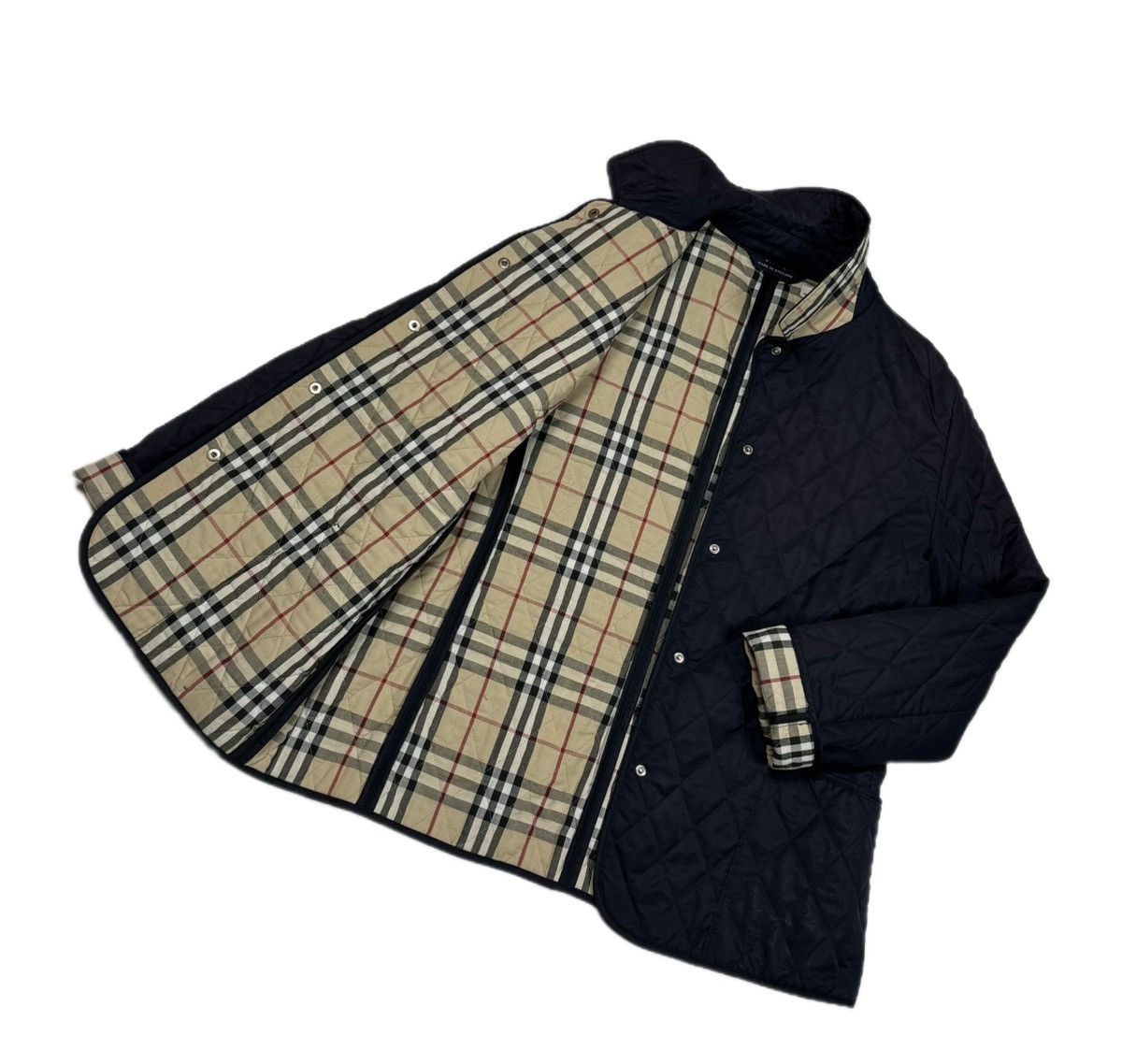 Burberry BURBERRY JACKET CARPING VINTAGE WOMANS MADE IN ENGLAND 🏴󠁧󠁢󠁥󠁮󠁧󠁿 Size L / US 10 / IT 46 - 2 Thumbnail