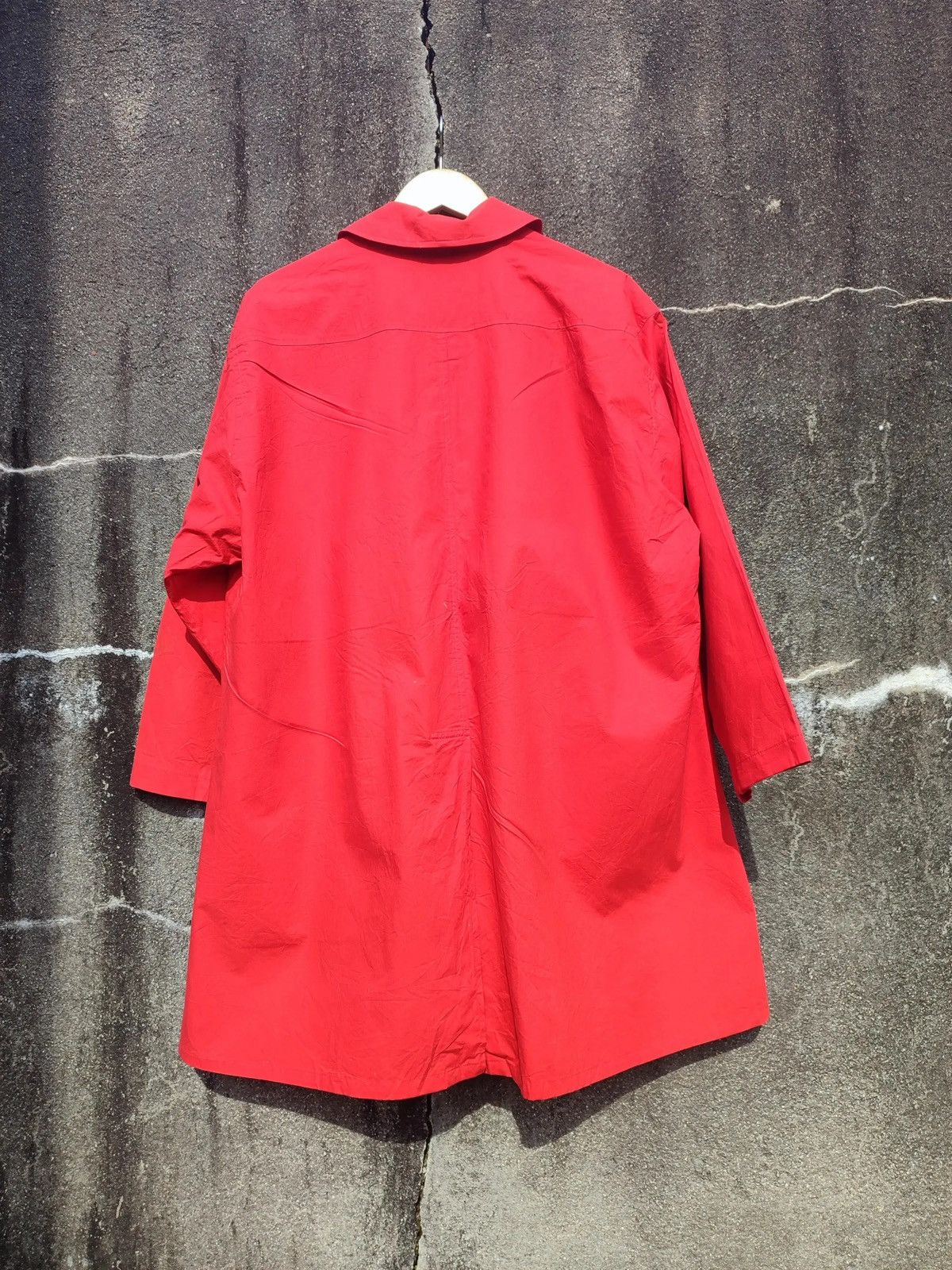 Burberry × Vintage Vintage Burberrys Red Swing Coat – Made in England Size L / US 10 / IT 46 - 6 Thumbnail