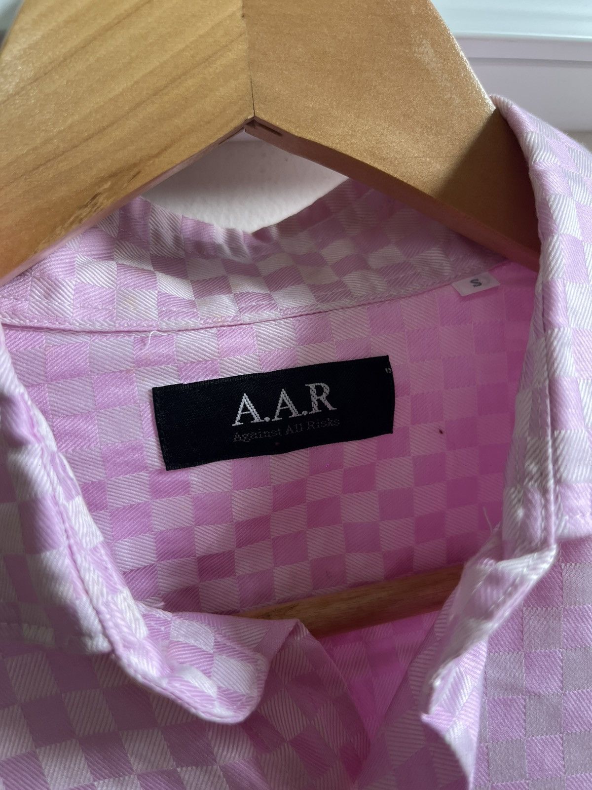 Yohji Yamamoto Vintage AAR Against All Risk Yohji Yamamoto Checked Shirt Size US S / EU 44-46 / 1 - 3 Thumbnail