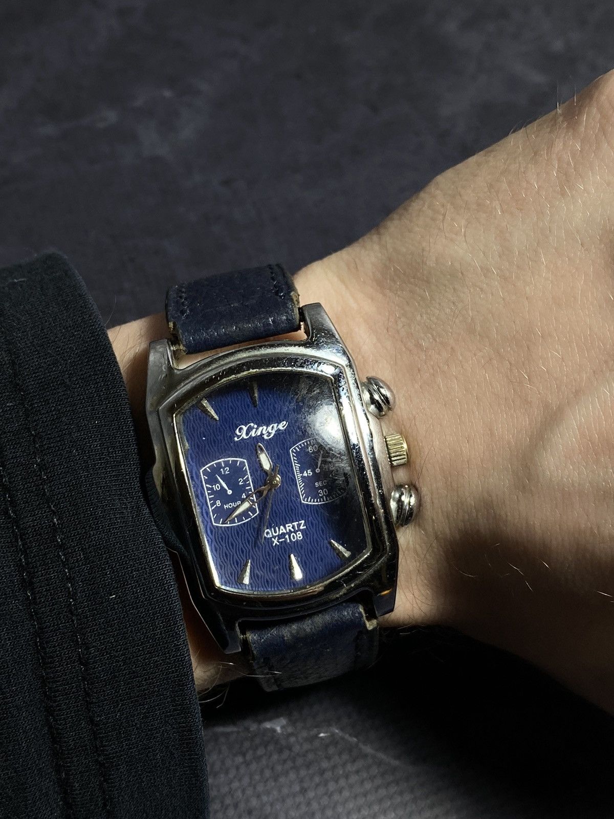 Jewelry Xinge Blue Dial Rectangle Watch – Classic & Elegant✨ Size ONE SIZE - 5 Thumbnail