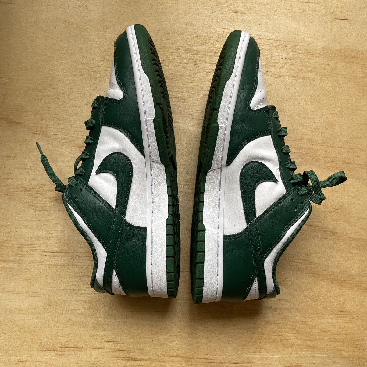 Nike Nike Dunk Low 'Michigan State' Size US 11 / EU 44 - 7 Thumbnail