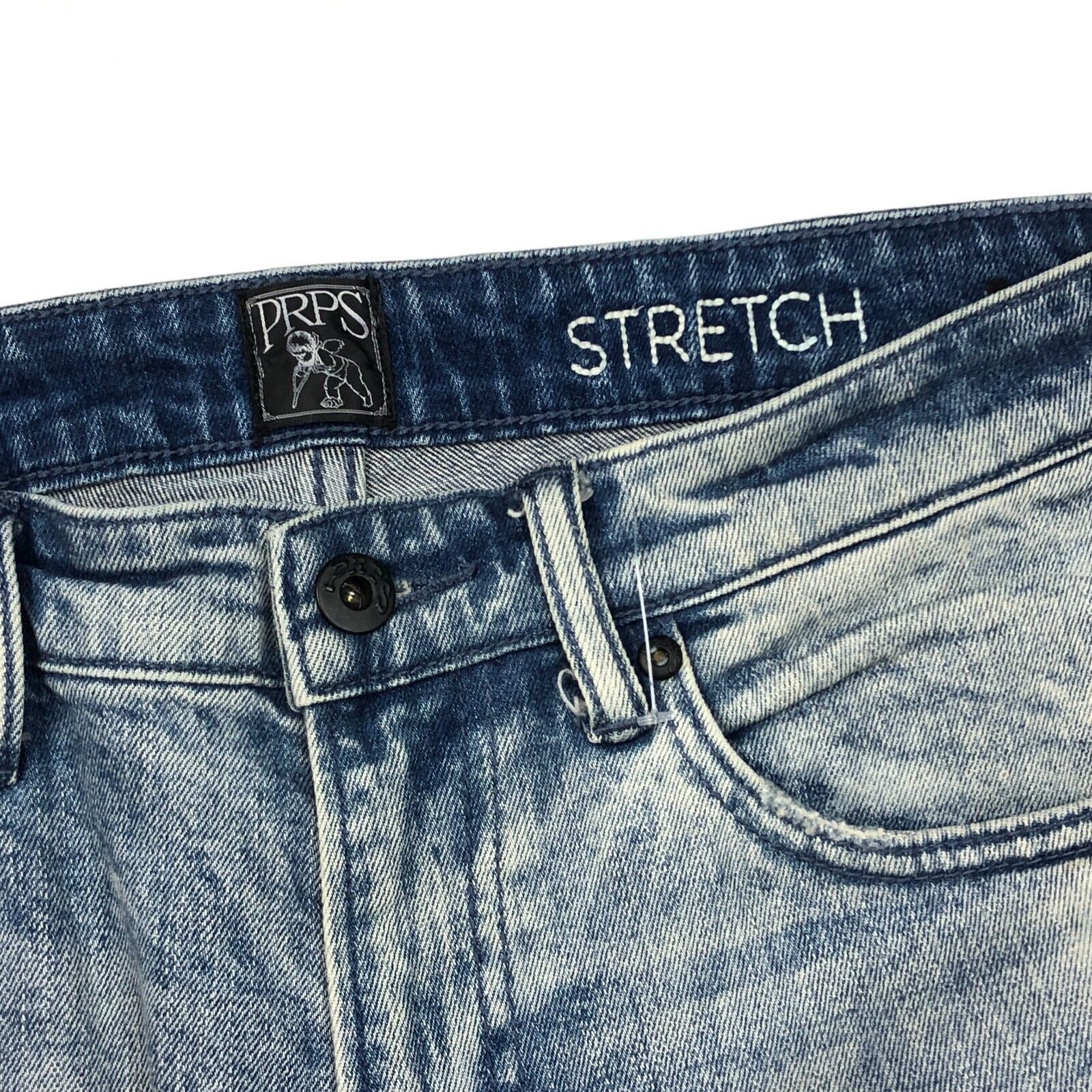 Ksubi × Prps × True Religion PRPS Stretch Windsor Tapered Skinny Fit Jeans Pants 32x34 Size US 32 / EU 48 - 4 Thumbnail