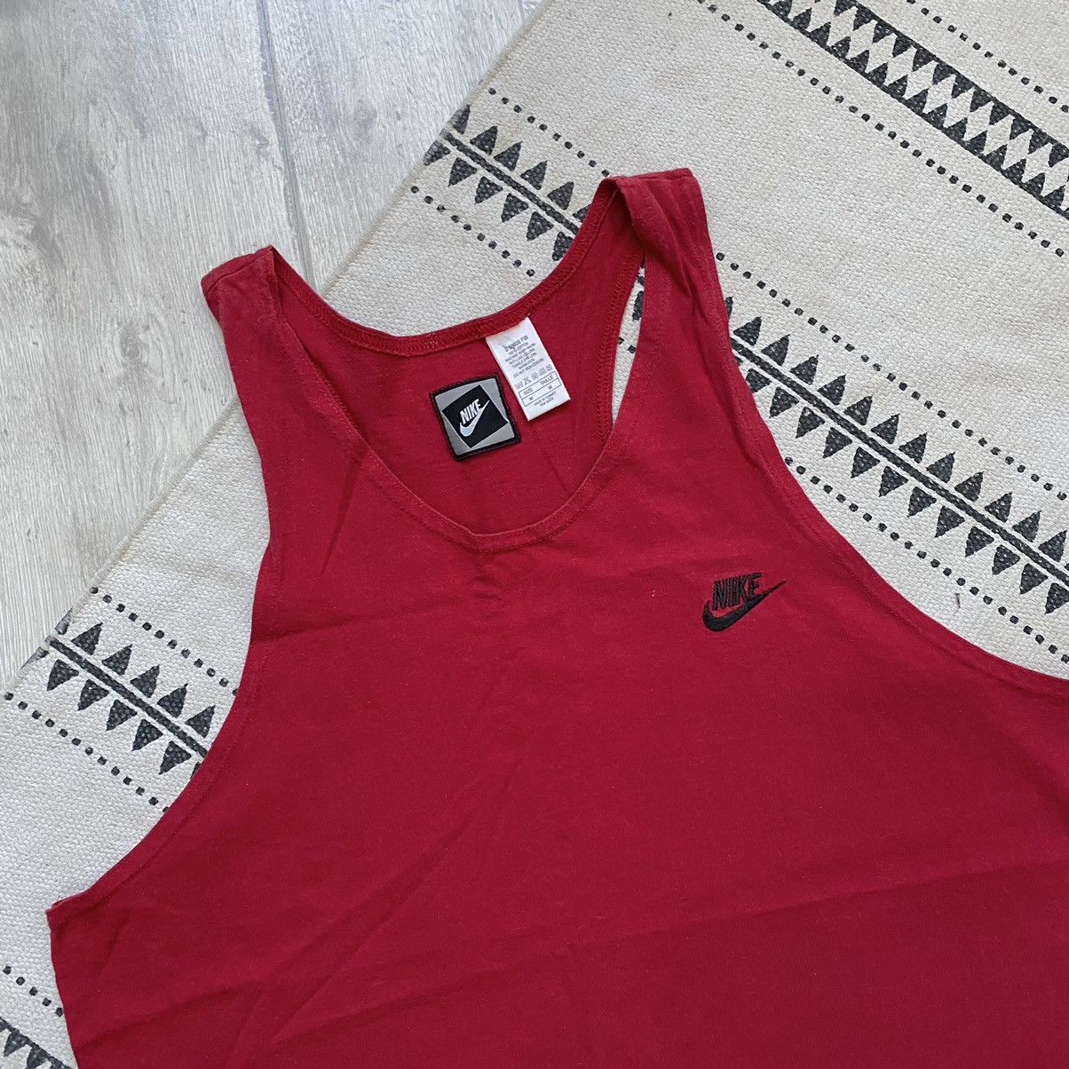 Nike Vintage 90s Nike tee sleeveless athletic Y2K Size US M / EU 48-50 / 2 - 2 Thumbnail
