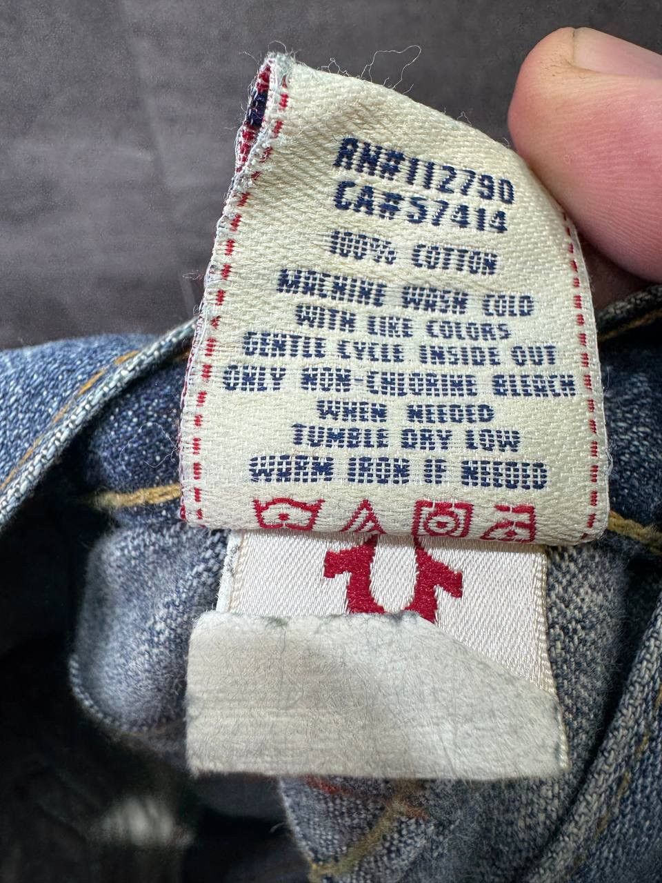True Religion True Religion Men's Ricky Denim Jeans Size US 32 / EU 48 - 16 Thumbnail