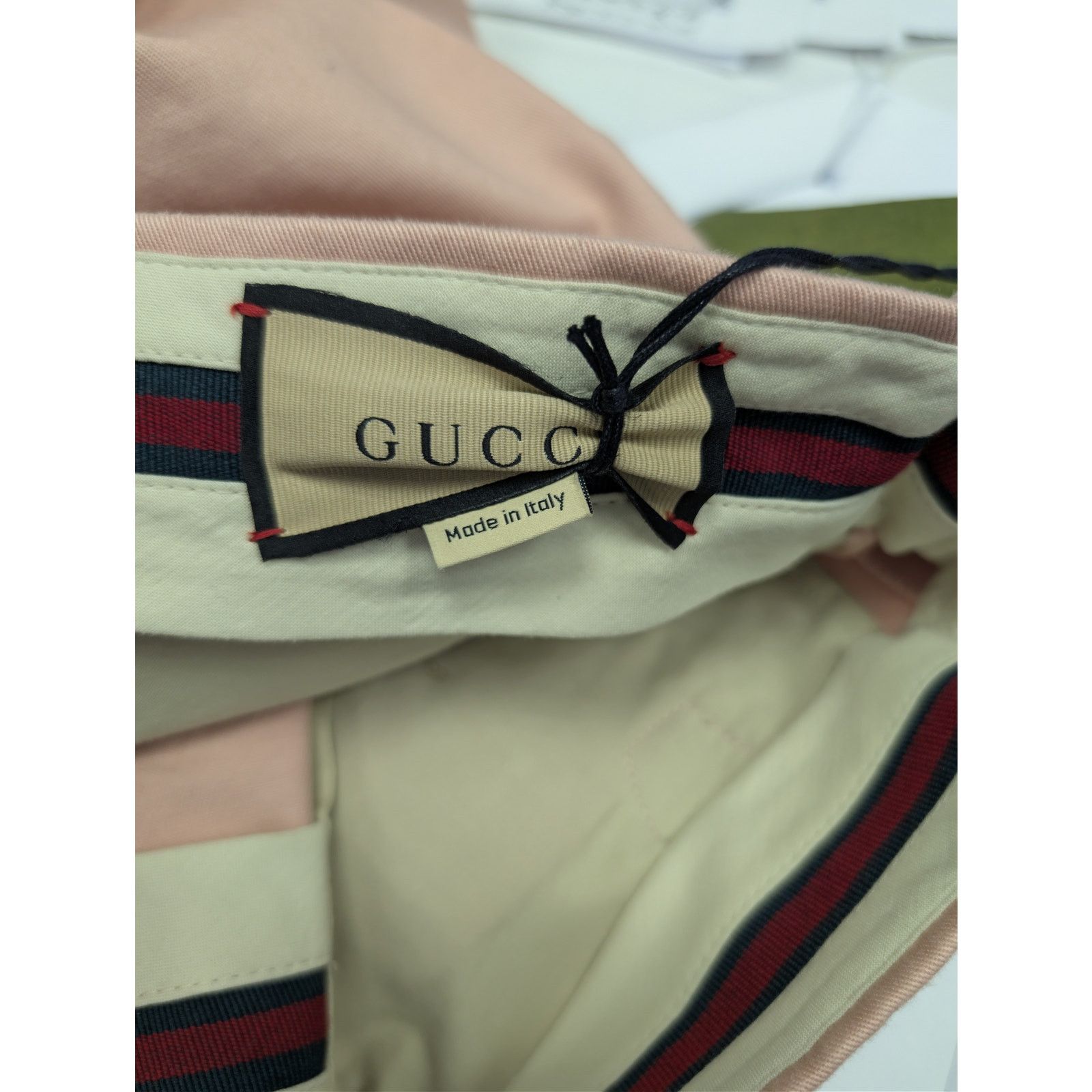 Gucci o1rshd1 Military Cotton Drill Treated Loose Pant in Pink Size US 32 / EU 48 - 14 Thumbnail