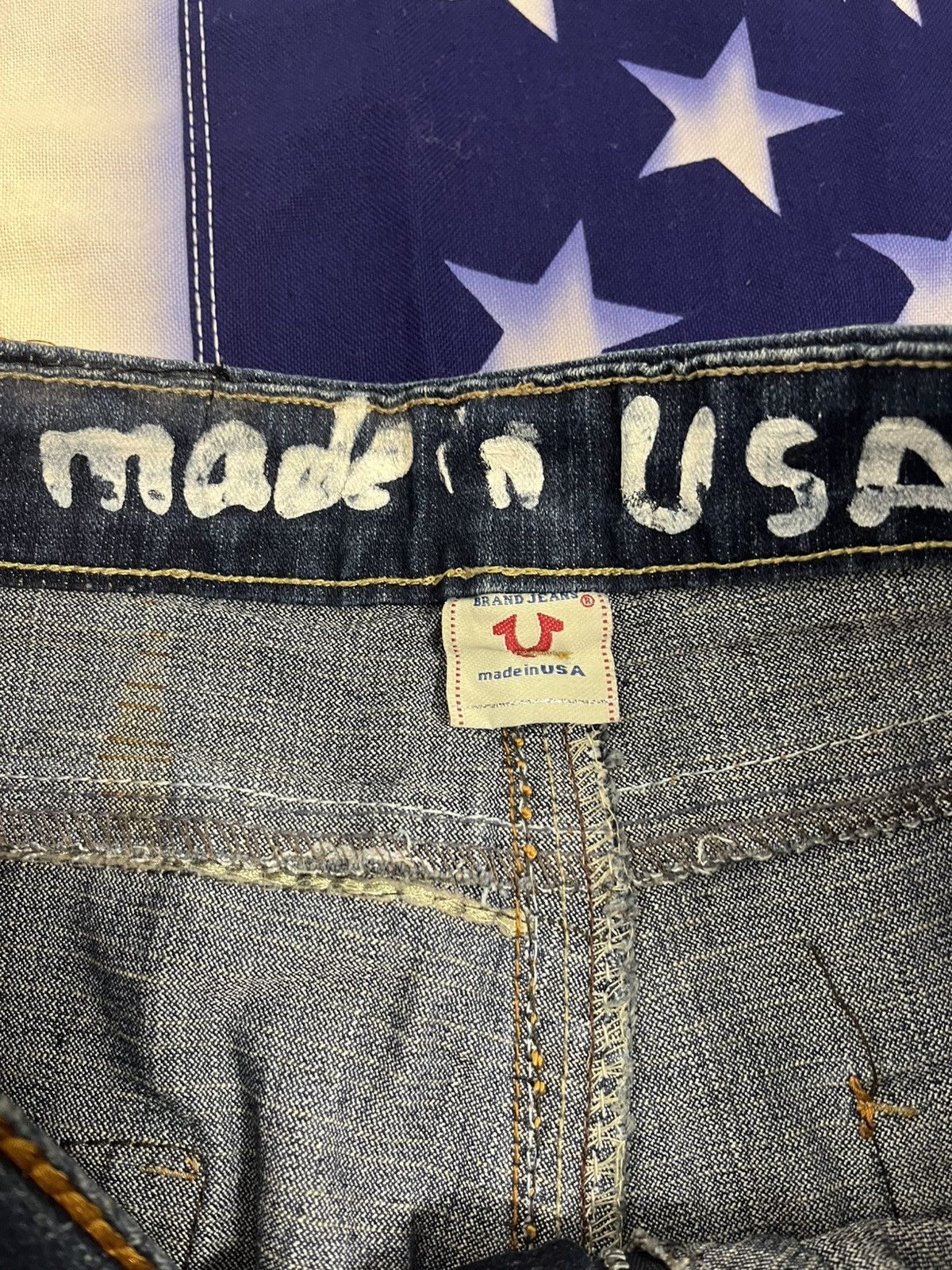 True Religion Vintage True Religion Streetwear Jeans Size 34" / US 12 / IT 48 - 14 Thumbnail