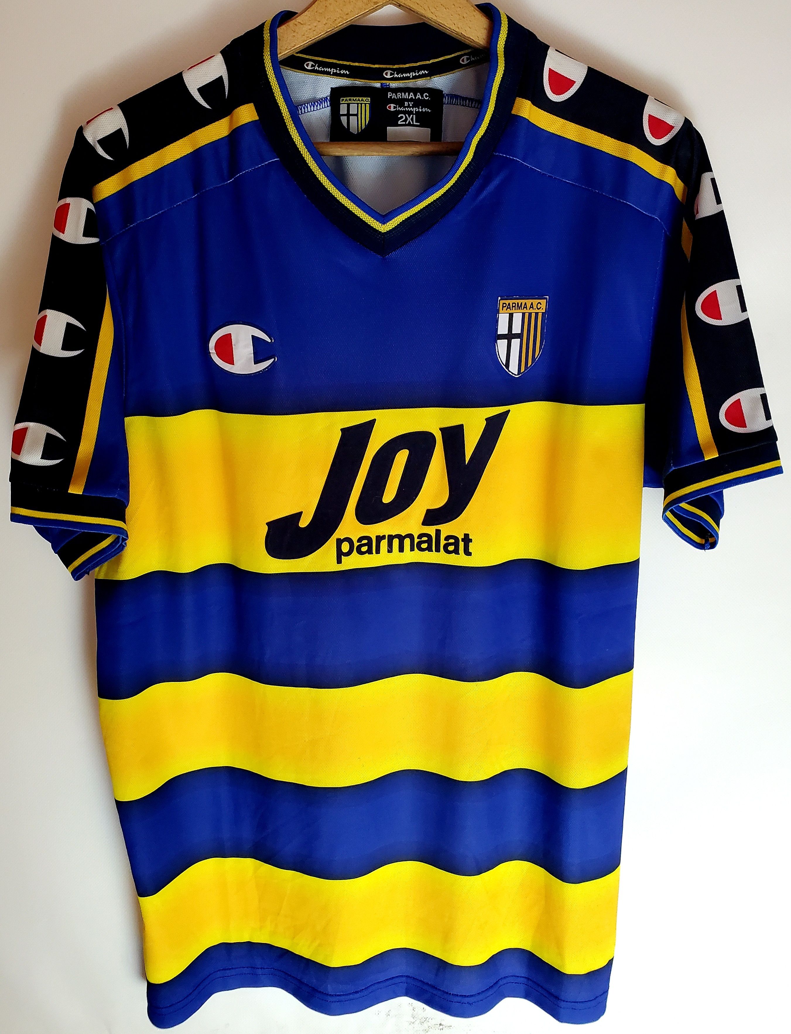 Champion PARMA AC 2001-2002 HOME JERSEY CHAMPION size Xl Reprint Size US XL / EU 56 / 4 - 1 Thumbnail