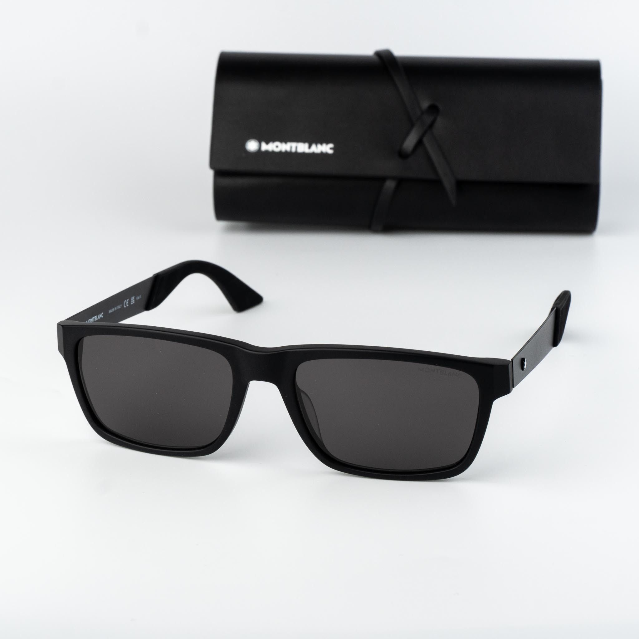 Montblanc Men Sunglasses Rectangle MB0299S 005 NEW AUTHENTIC