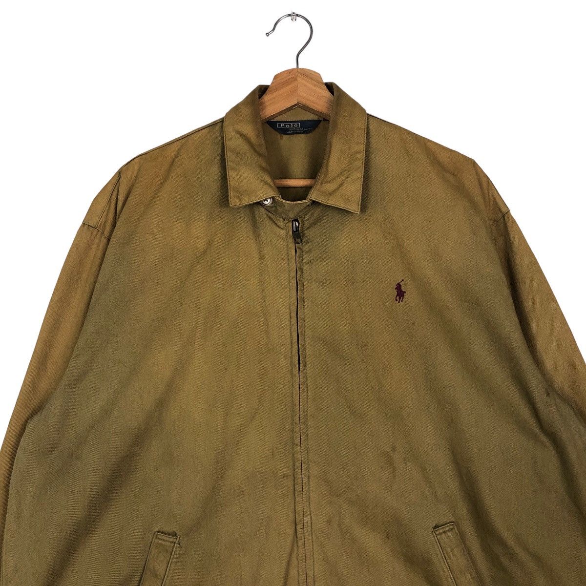 Polo Ralph Lauren 🔥Vintage Bomber Jacket Chore Work Polo Ralph Lauren Size US M / EU 48-50 / 2 - 3 Thumbnail