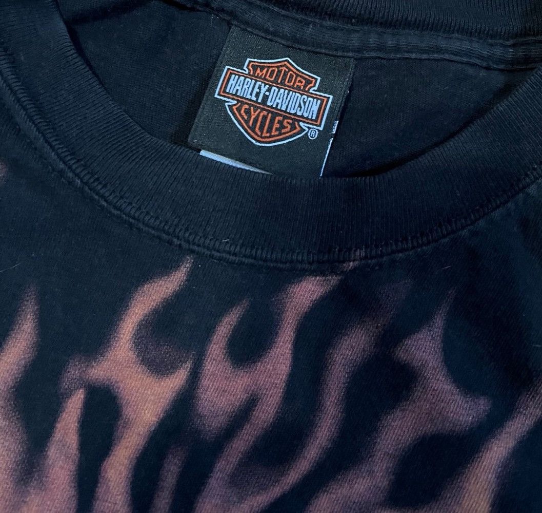 Harley Davidson × Vintage Harley Davidson flame clown design shirt Size US XXL / EU 58 / 5 - 4 Thumbnail