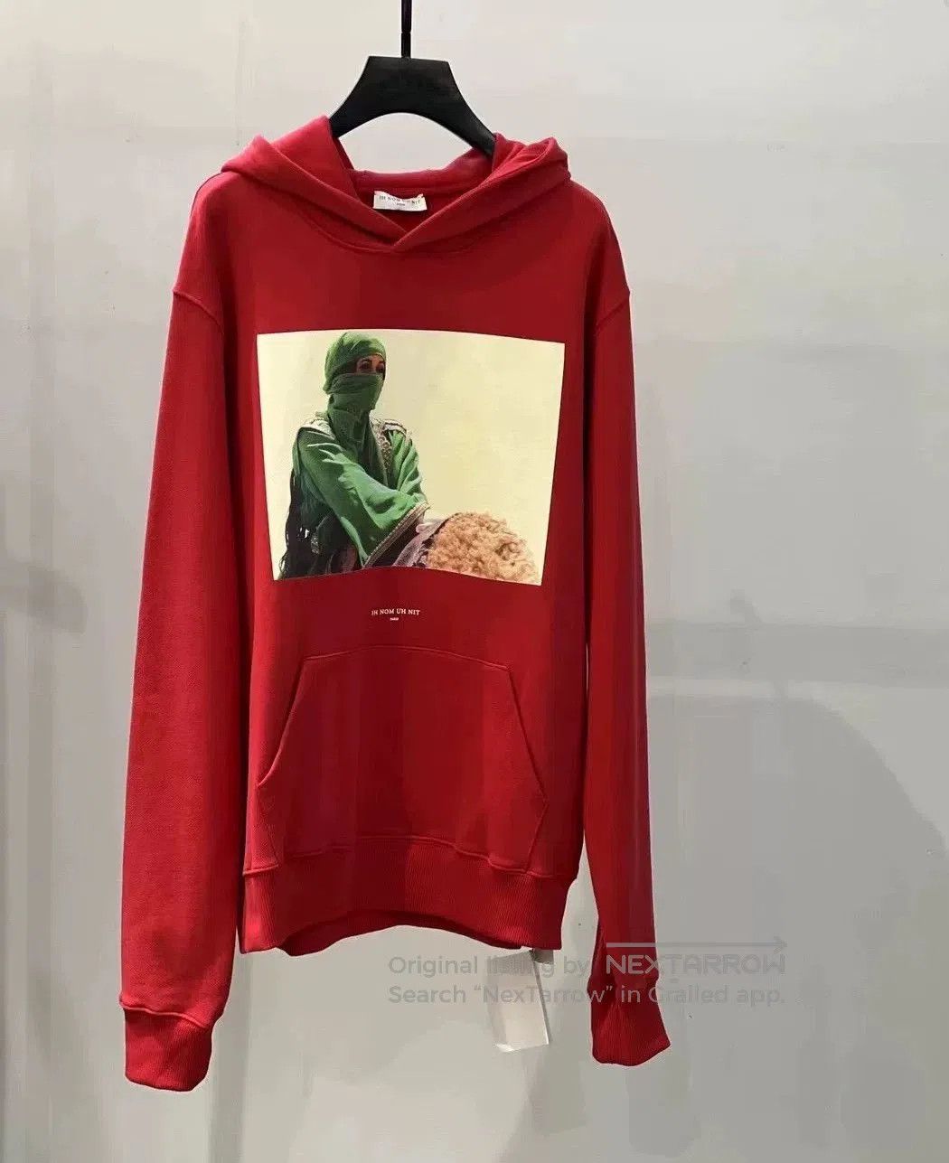 Ih Nom Uh Nit IH NOM UH NIT Red Hoodie. Size US L / EU 52-54 / 3 - 1 Thumbnail