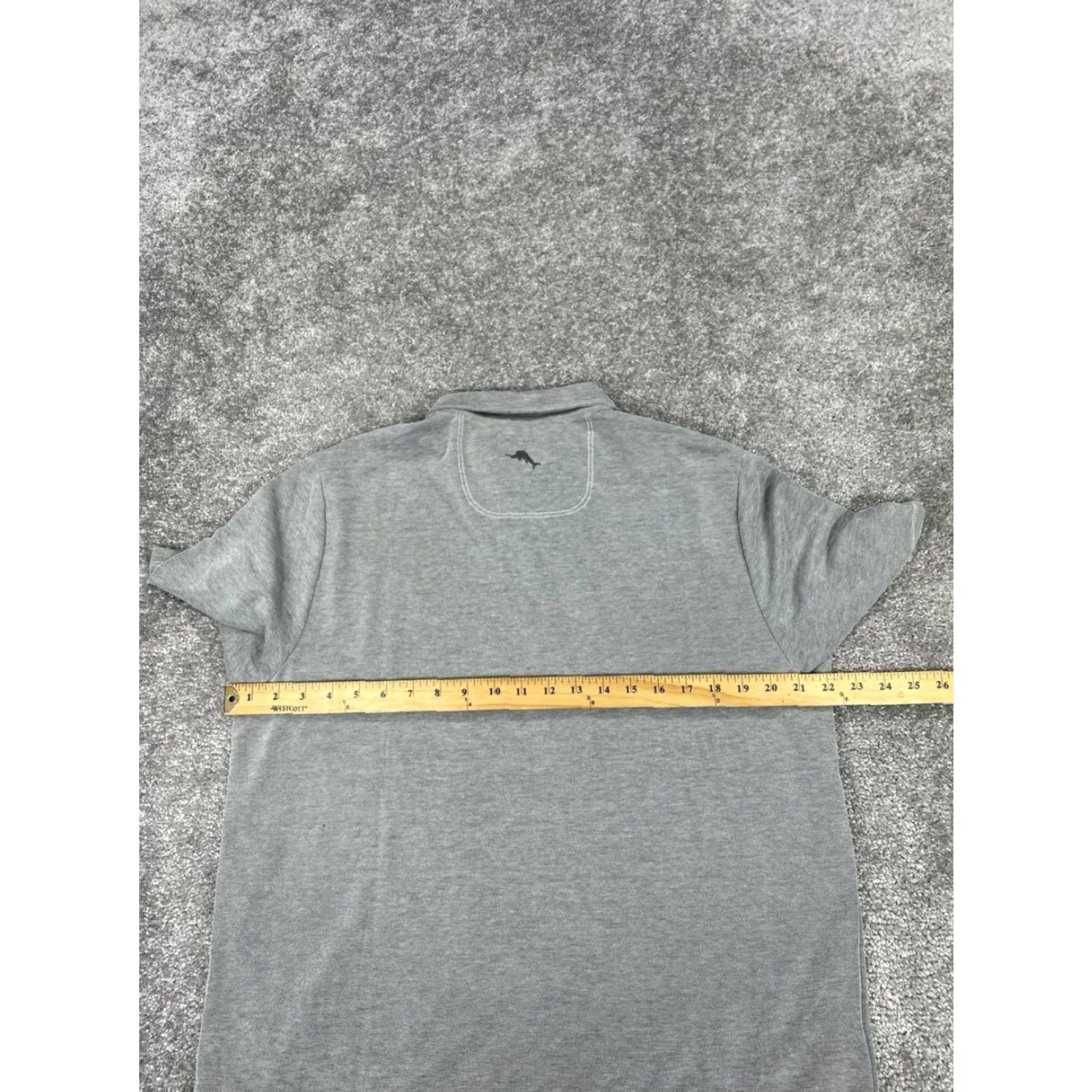 Tommy Bahama Tommy Bahama Polo Shirt Mens Large Gray Golf Shirt Polo Island Zone Regular Button Collared Short Sleeve Logo Vintage: No Size US L / EU 52-54 / 3 - 7 Thumbnail