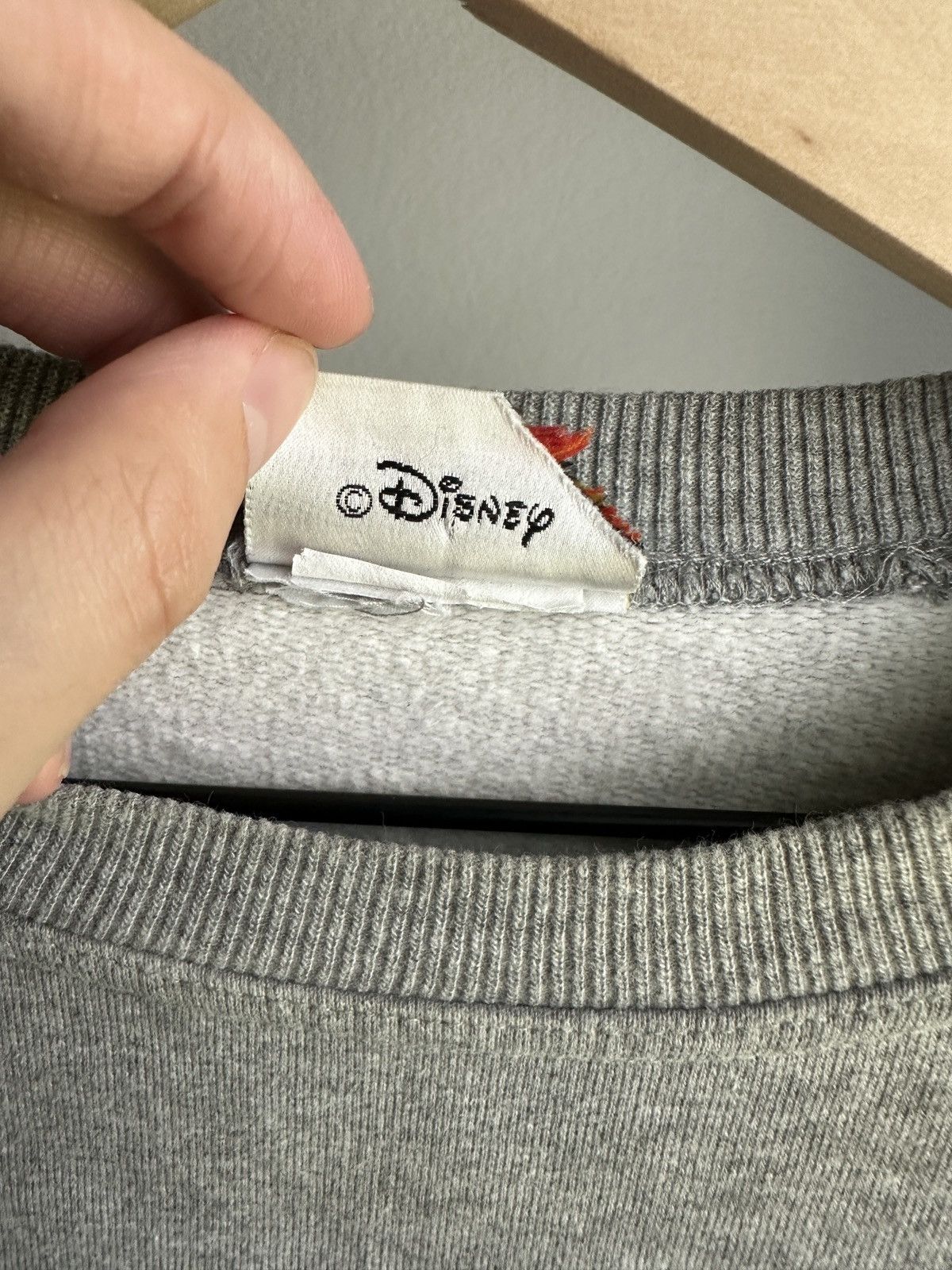 Disney Vintage Disney Mickey Mouse Puff Print Crewneck Grey Size US M / EU 48-50 / 2 - 6 Thumbnail