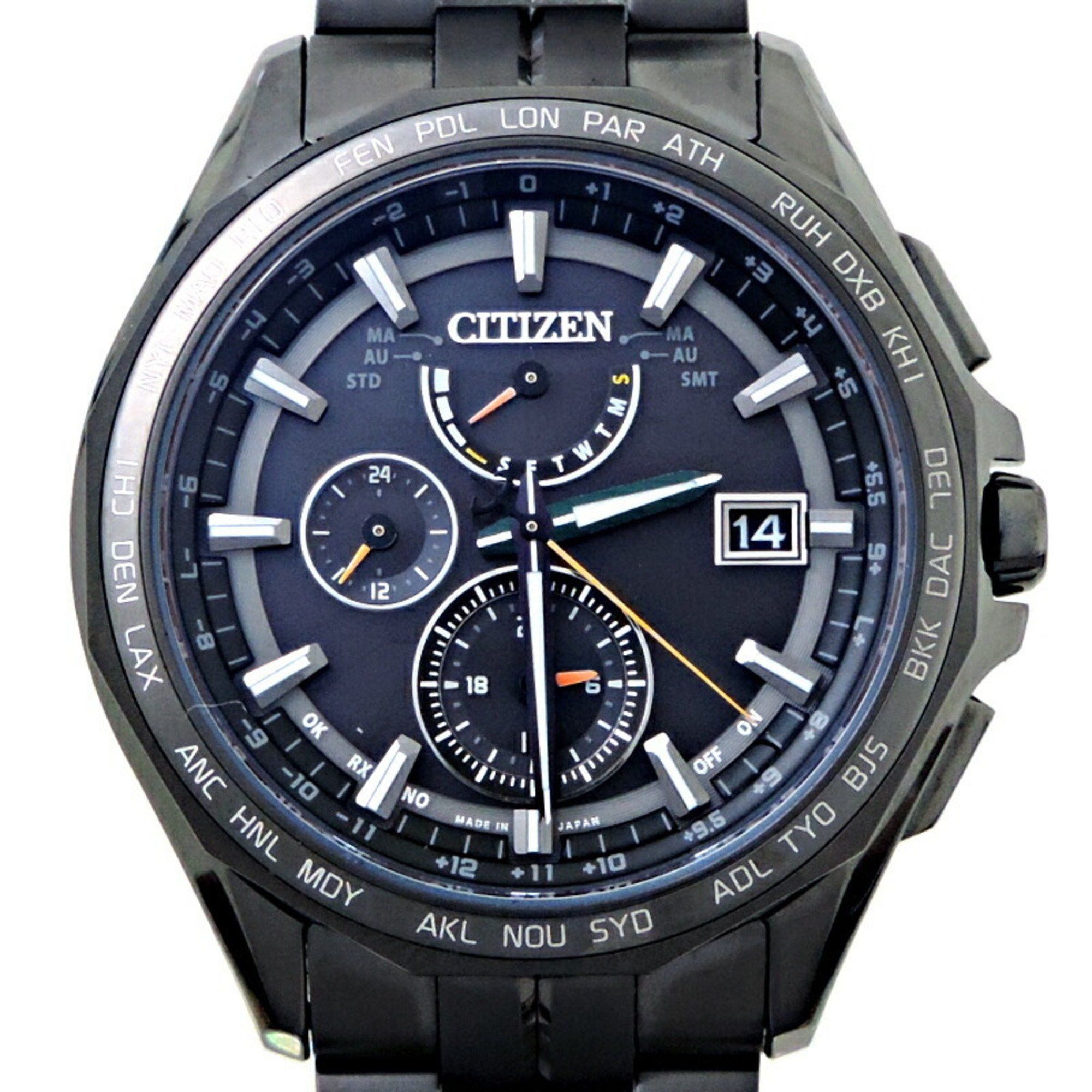 Citizen Citizen Attesa Double Direct Flight Men's Watch AT9097-54E (H820-T023991) Size ONE SIZE - 1 Thumbnail