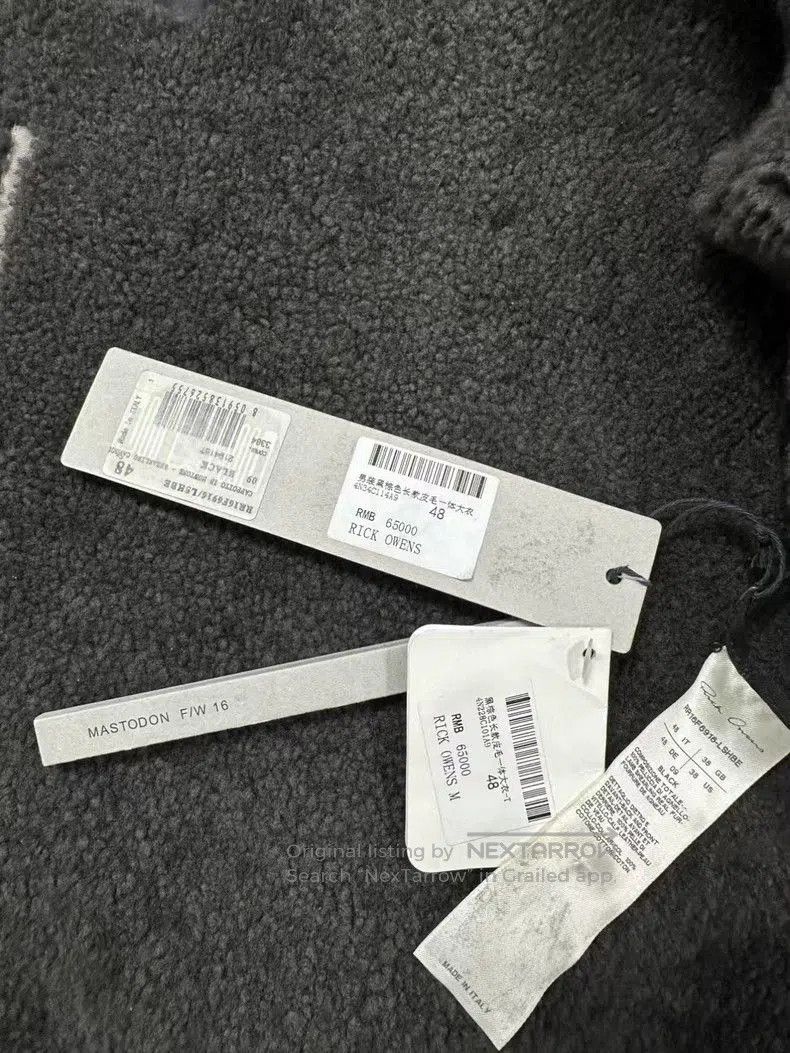 Rick Owens Rick Owens Fur coat. Size US L / EU 52-54 / 3 - 6 Thumbnail