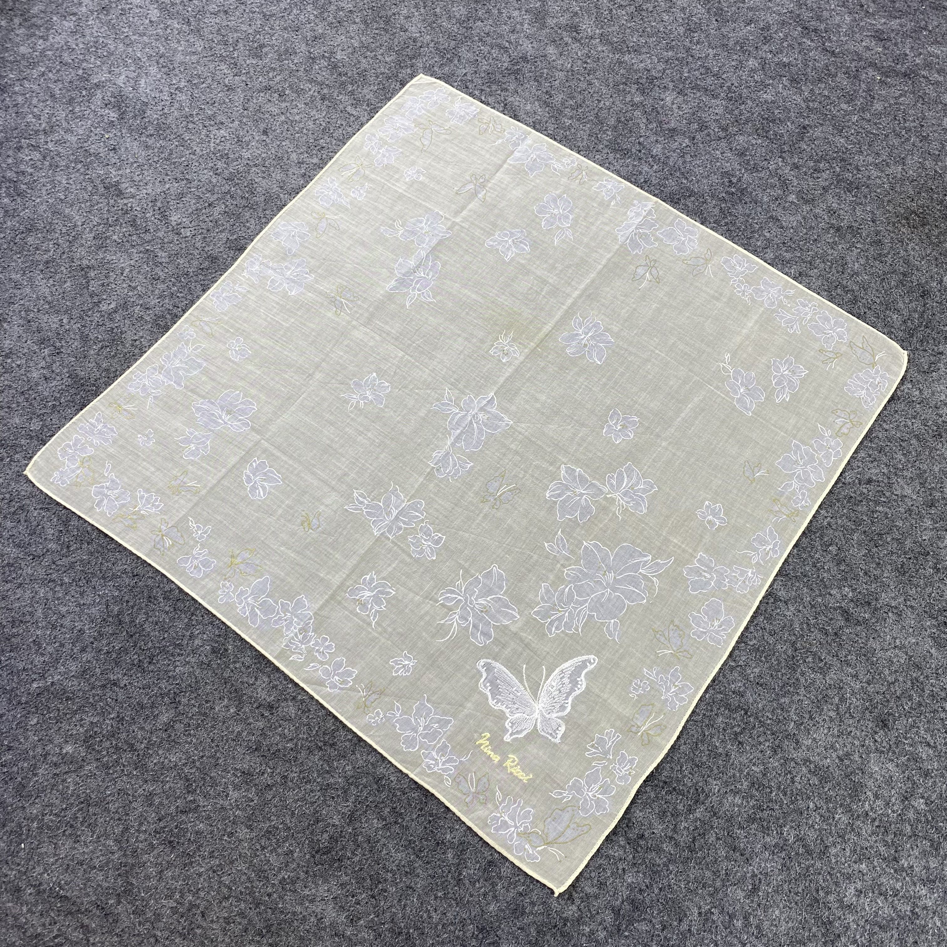 Designer Nina Ricci Handkerchief / Bandana / Neckerchief-B1343 Size ONE SIZE - 4 Thumbnail