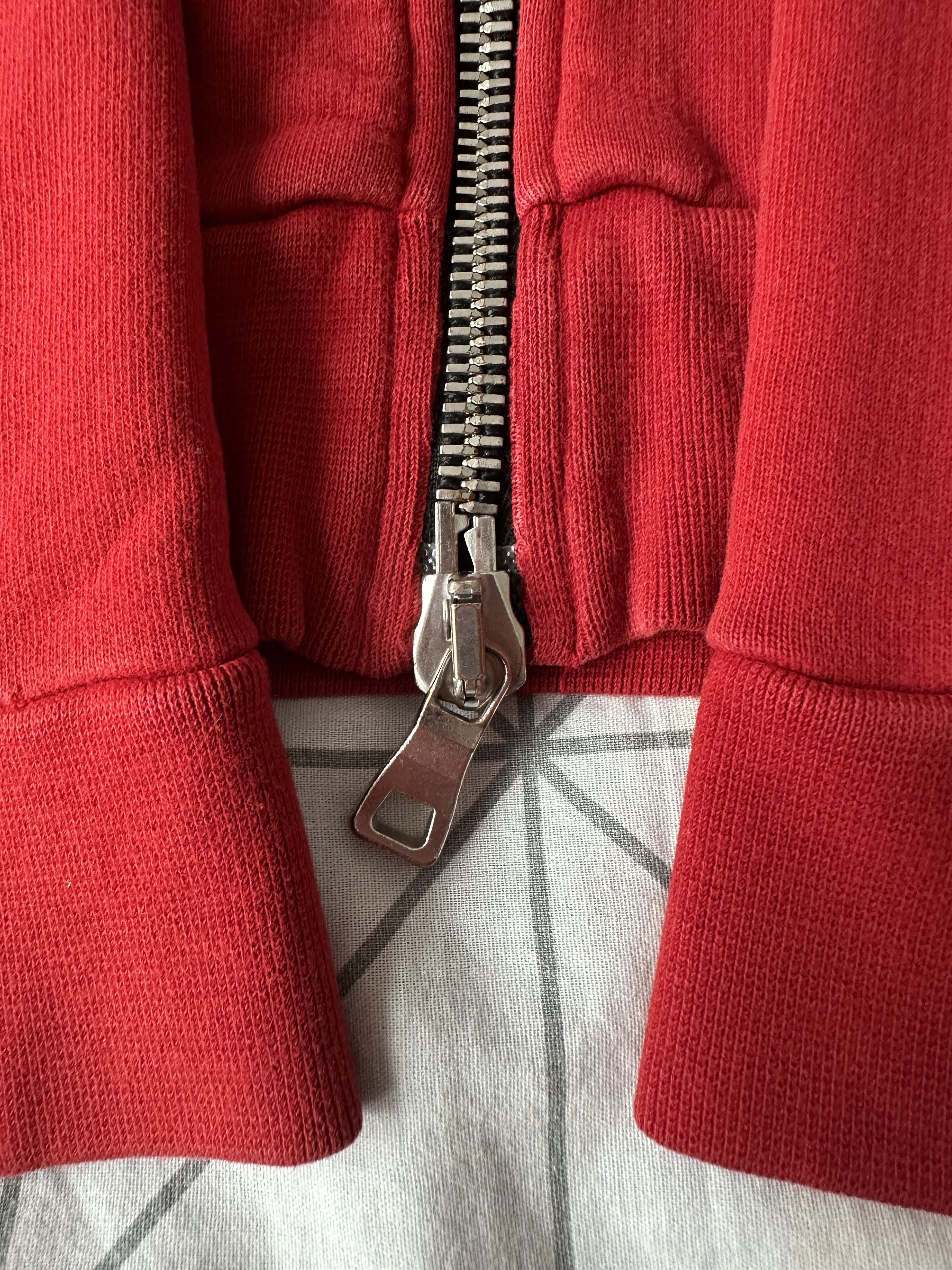 Balmain FW16 Balmain Zipped-Up Hoodie Red Oliver Rousteing Era Size US XXL / EU 58 / 5 - 4 Thumbnail