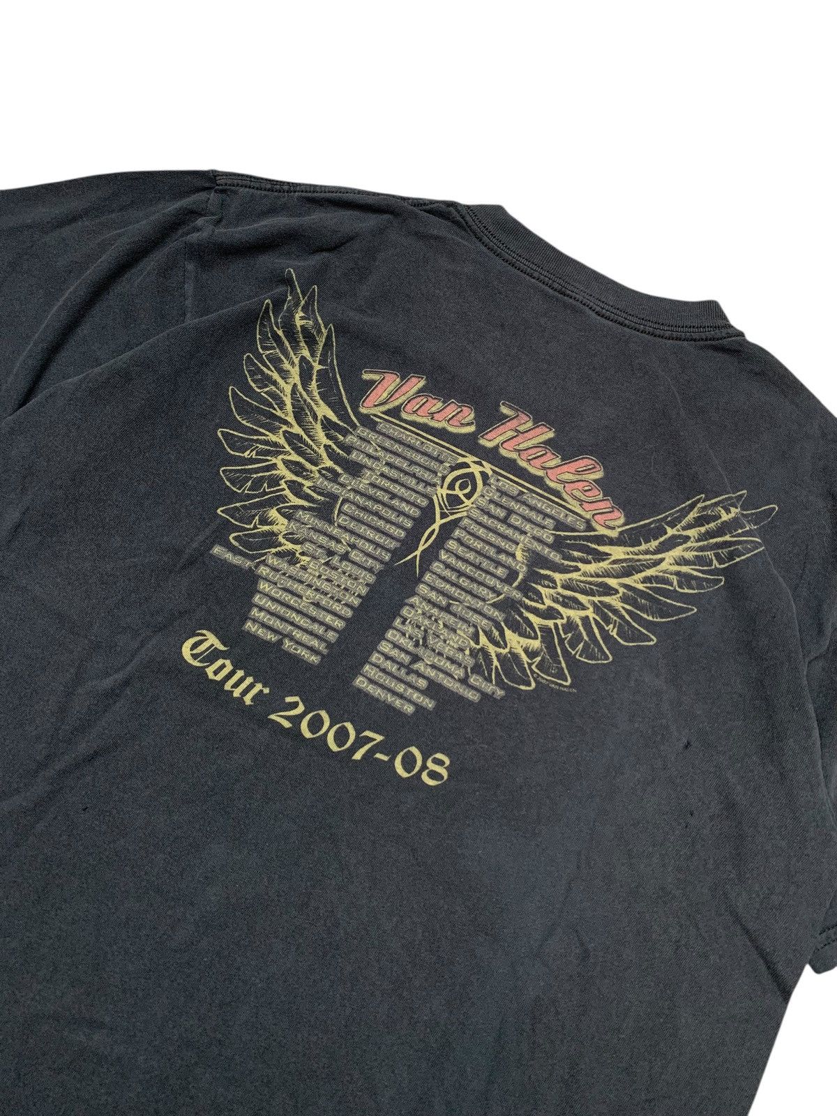 Vintage Vintage van halen 2007-2008 tour Size US XL / EU 56 / 4 - 4 Thumbnail