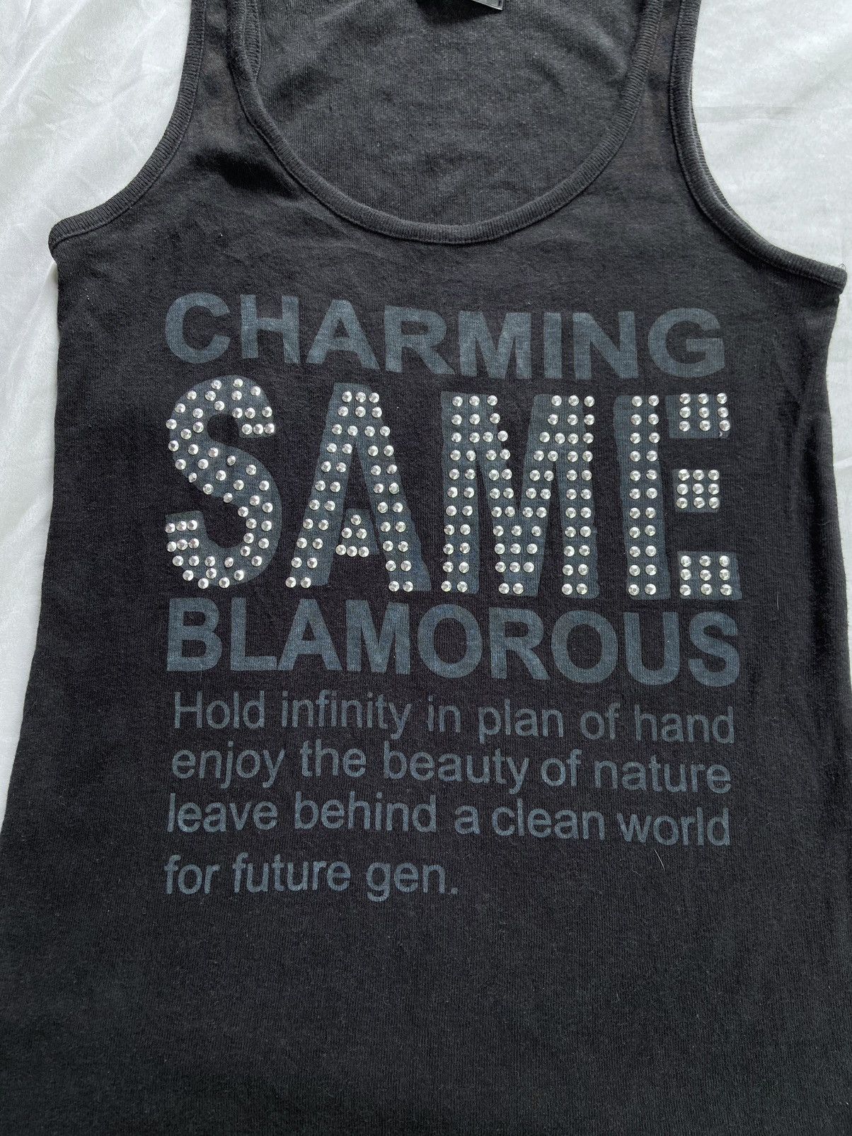 Hysteric Glamour CHARMING SAME BLAMOROUS JAPANESE TANK TOP Size US M / EU 48-50 / 2 - 3 Thumbnail