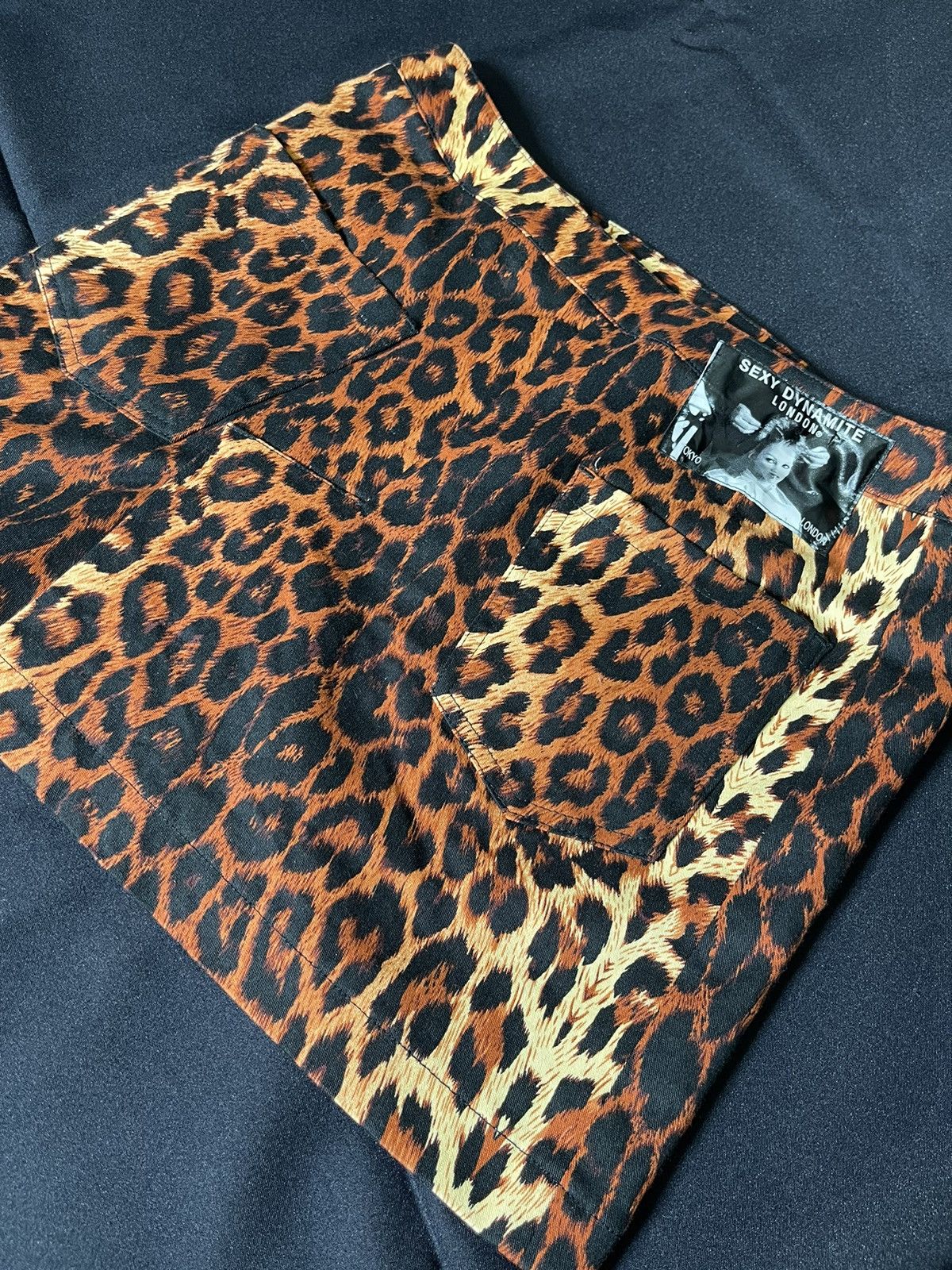 Band Tees × Seditionaries Sexy Dynamite Mini Skirt Size 28" / US 6 / IT 42 - 2 Thumbnail