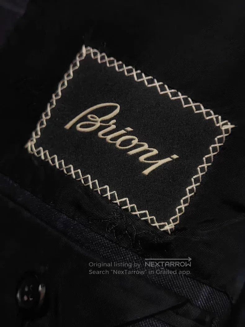 Brioni Brioni Wool and silk handmade single-breasted suit Size US L / EU 52-54 / 3 - 5 Thumbnail