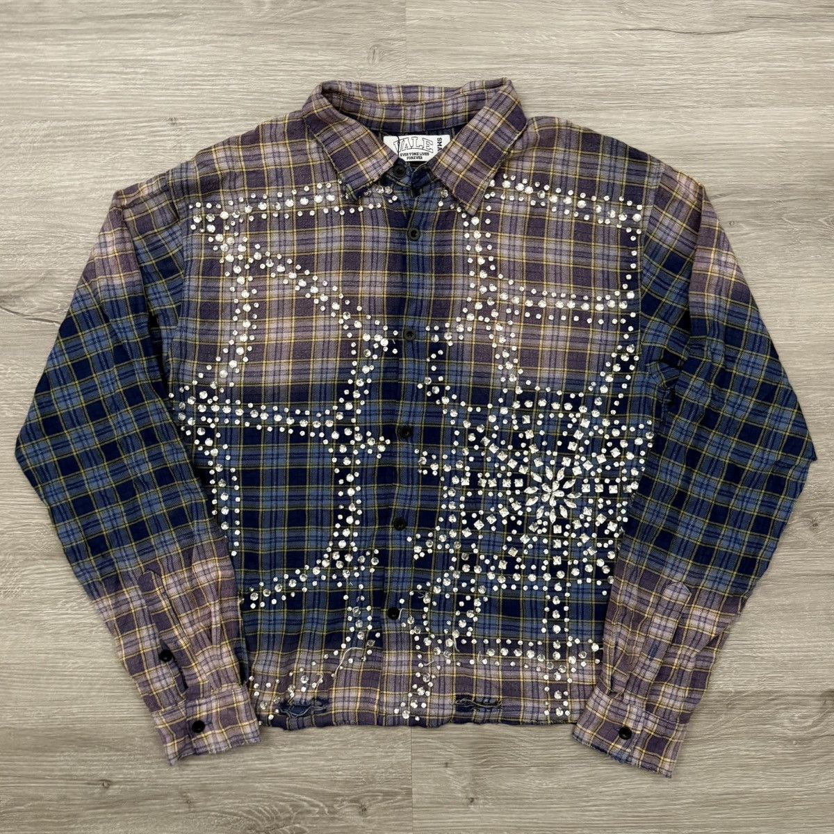 Vale Vale Forever Valley Dreams Rhinestone Flannel Size US S / EU 44-46 / 1 - 2 Thumbnail