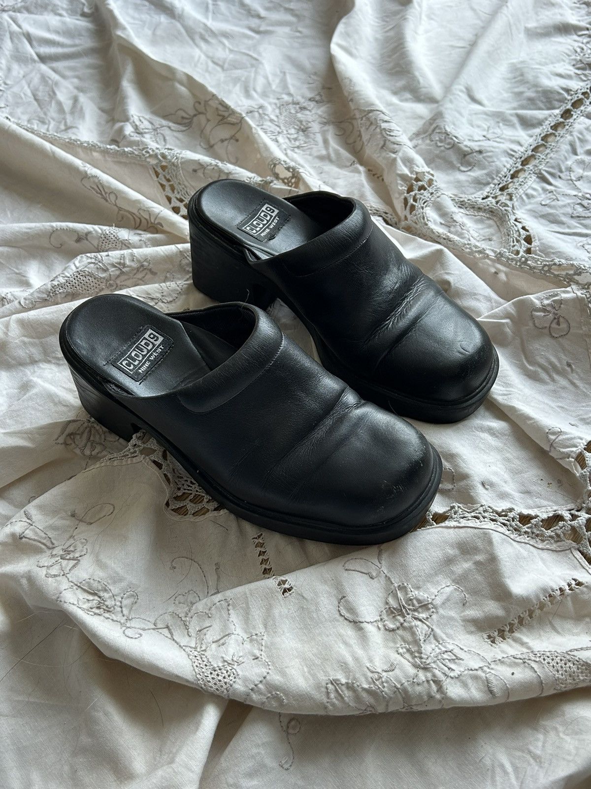 Nine West × Vintage Amazing Leather Heels Boots Nine West Vintage Y2K Size US 7 / IT 37 - 1 Thumbnail