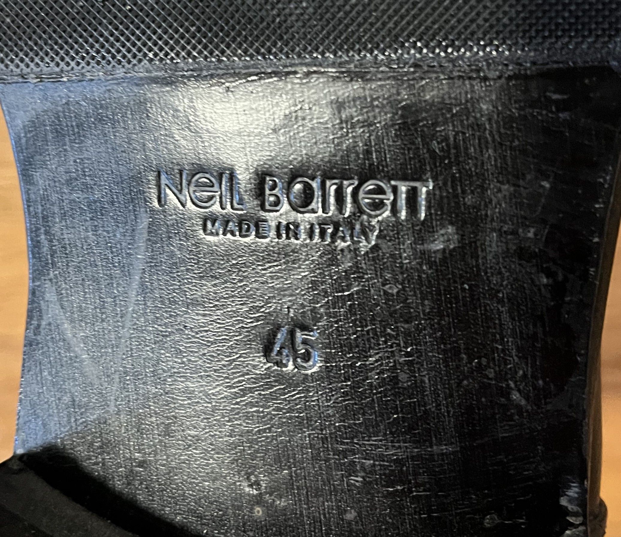 Neil Barrett 🔥RARE🔥 Neil Barrett Boots / High Shoes Size US 11 / EU 44 - 6 Thumbnail