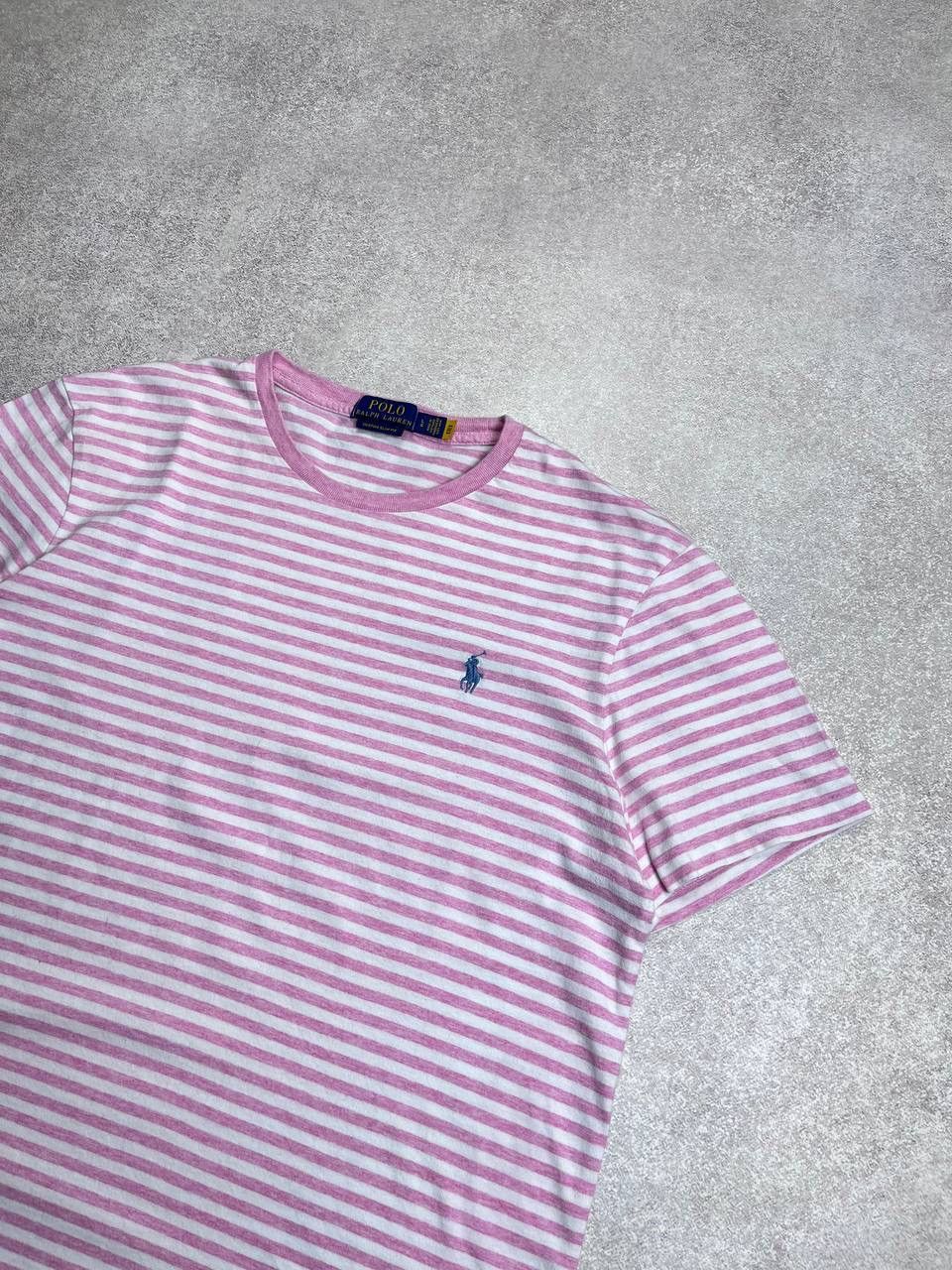 Vintage Vintage Polo Ralph Lauren Summer Striped T-shirt XL Size US L / EU 52-54 / 3 - 2 Thumbnail