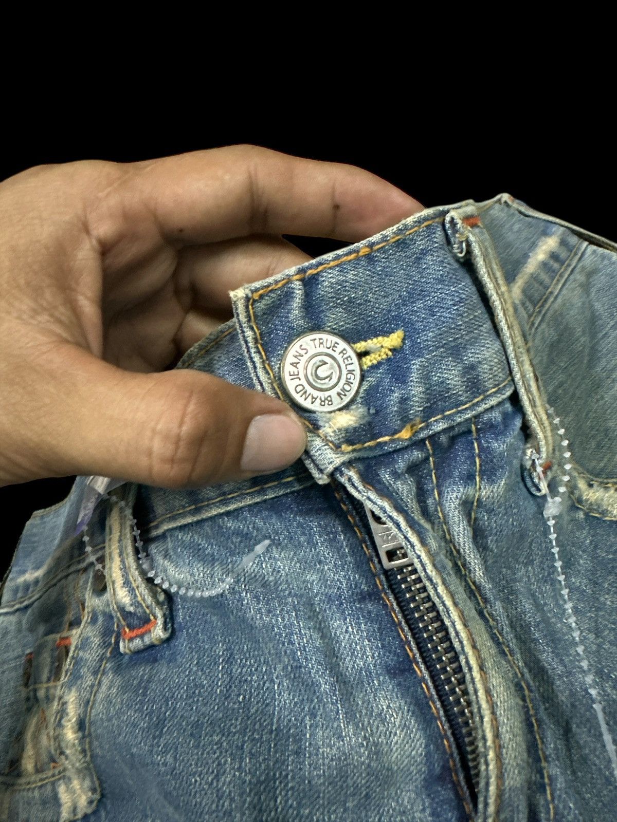 Japanese Brand Flare🎌💥 True Religion Denim Usa 💥🎌 Size US 34 / EU 50 - 6 Thumbnail