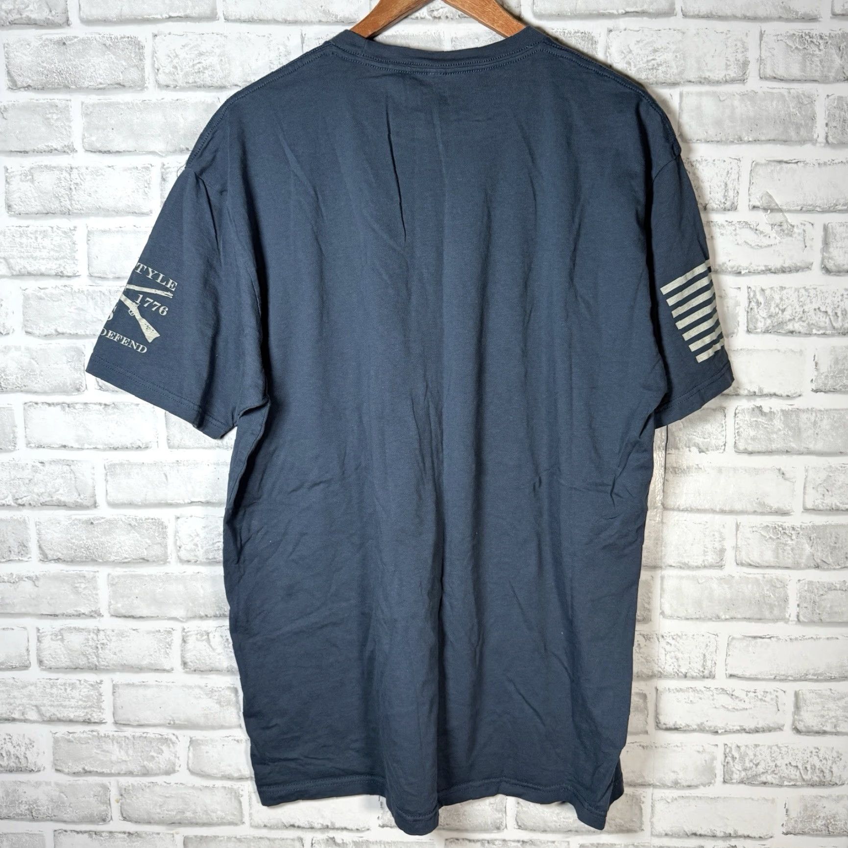 Vintage VINTAGE Grunt Style American Graphic Tee Adult XXL Cotton Blue Mens Size US XXL / EU 58 / 5 - 5 Thumbnail