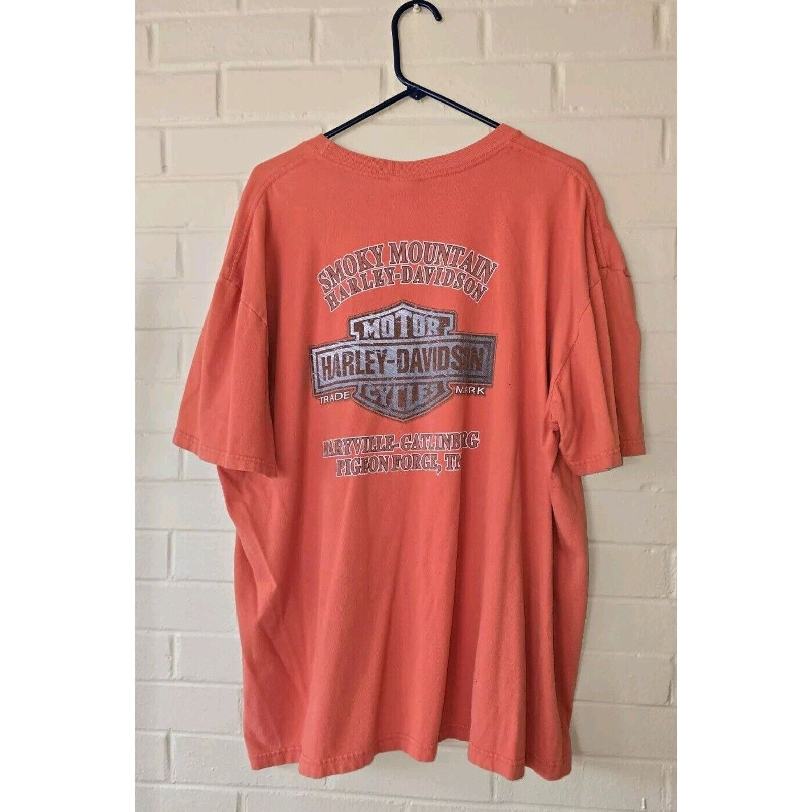 Harley Davidson Harley Davidson Men's XXL T Shirt Smoky Mountain Size 2XL Size US XXL / EU 58 / 5 - 5 Thumbnail
