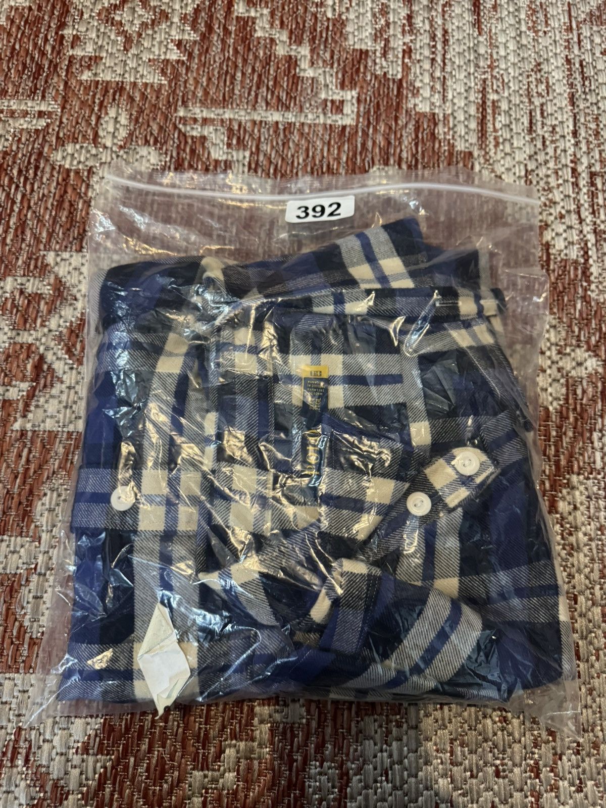 Polo Ralph Lauren Blue and White Ralph Lauren Polo Shirt 2XL TALL Size US XXL / EU 58 / 5 - 4 Thumbnail
