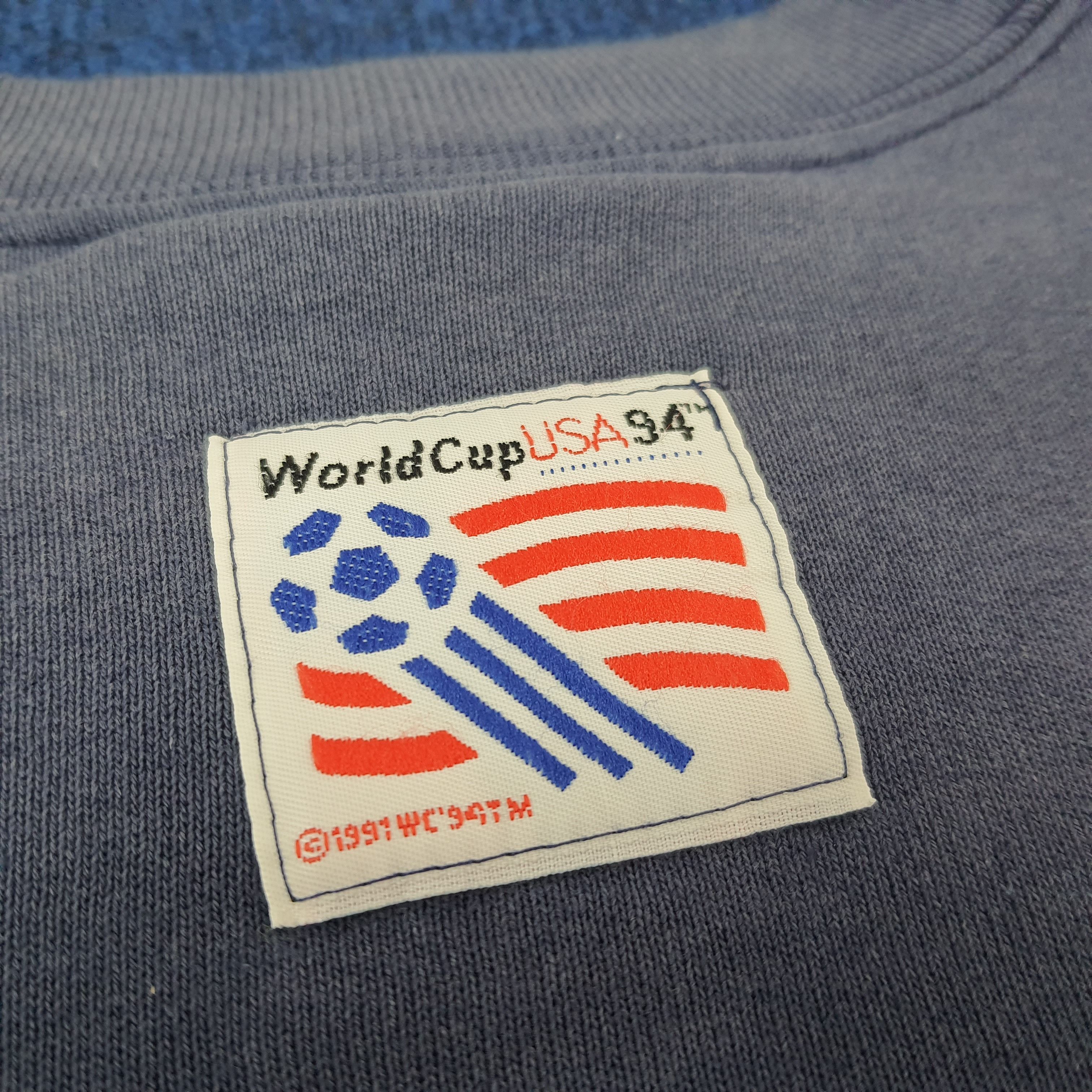 Vintage Vintage World Cup USA'94 90s Sports Sweatshirts Size US L / EU 52-54 / 3 - 4 Thumbnail